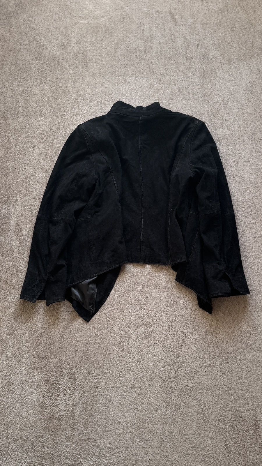 Japanese Brand Y2K Leather Capes Coat Jacket ifsixwasnine Yohji LGB styled Size L / US 10 / IT 46 - 4 Thumbnail