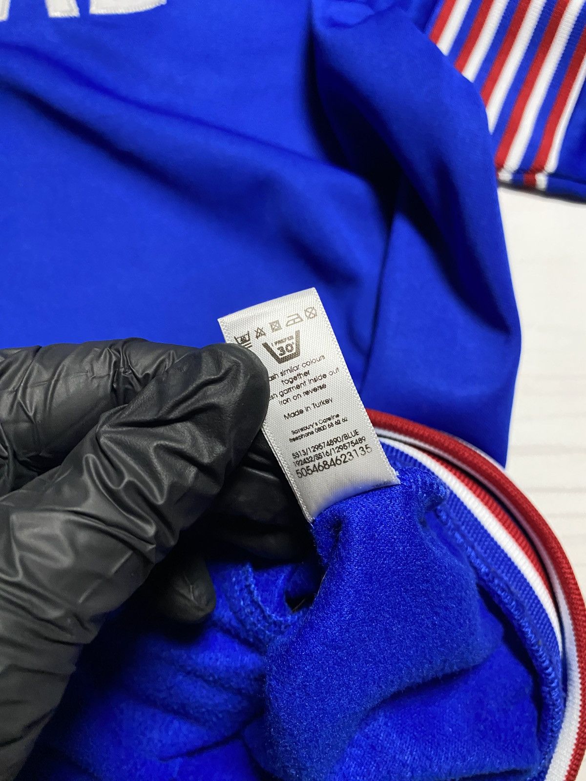 Vintage Vintage Retro England 1974 navy soccer track jacket Size US XL / EU 56 / 4 - 7 Thumbnail