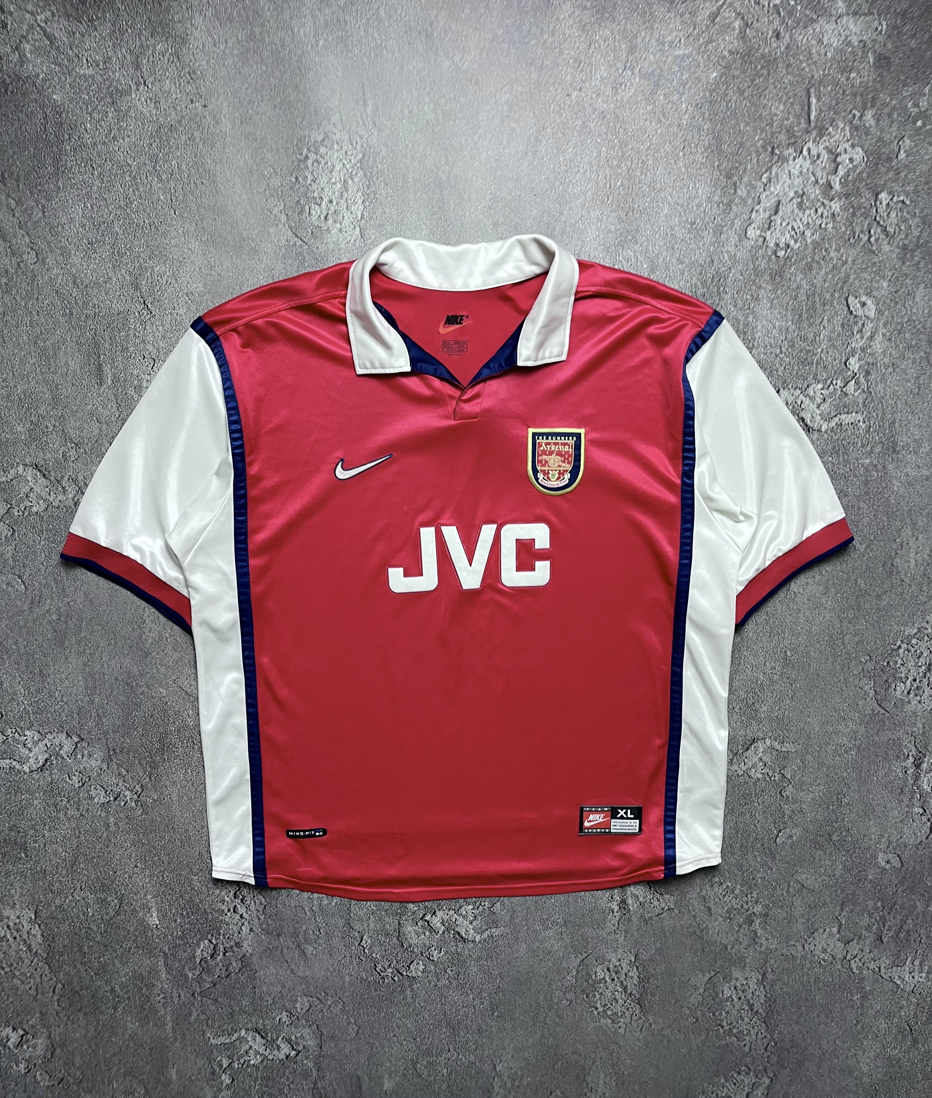 Nike 1997-1998 Arsenal Training Jersey | Grailed
