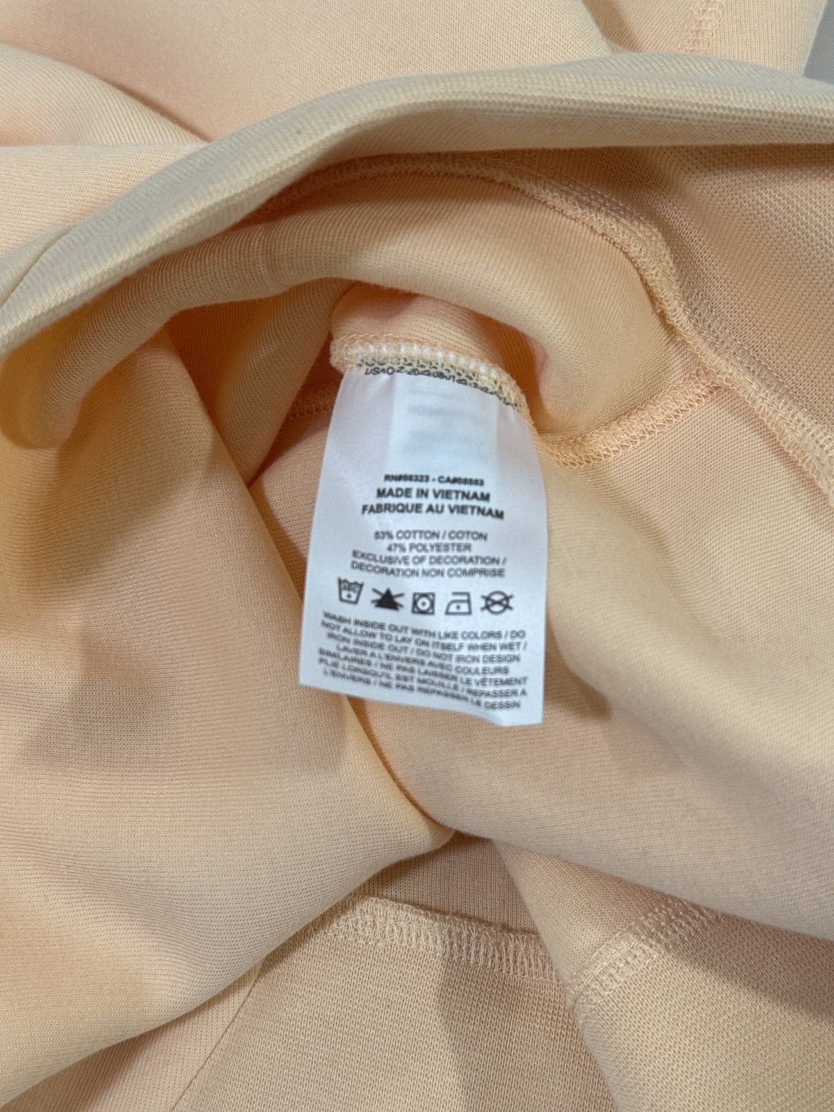 Drake × NOCTA Nocta Tech Fleece Crewneck Peach NOCTA EXCLUSIVE Size US M / EU 48-50 / 2 - 5 Thumbnail