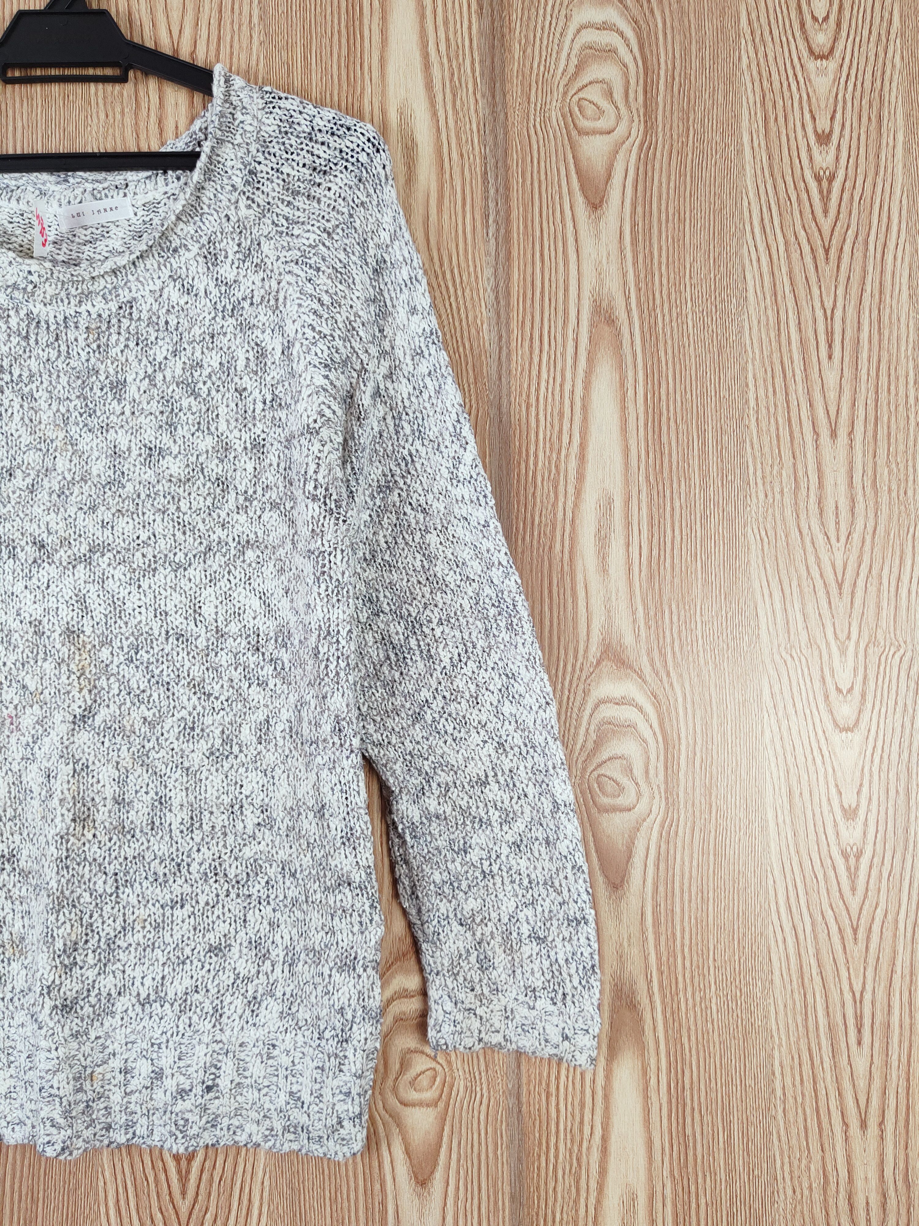 Japanese Brand × Vintage Lai Janne Gray Knitwear Sweatshirts #W753 Size M / US 6-8 / IT 42-44 - 5 Thumbnail