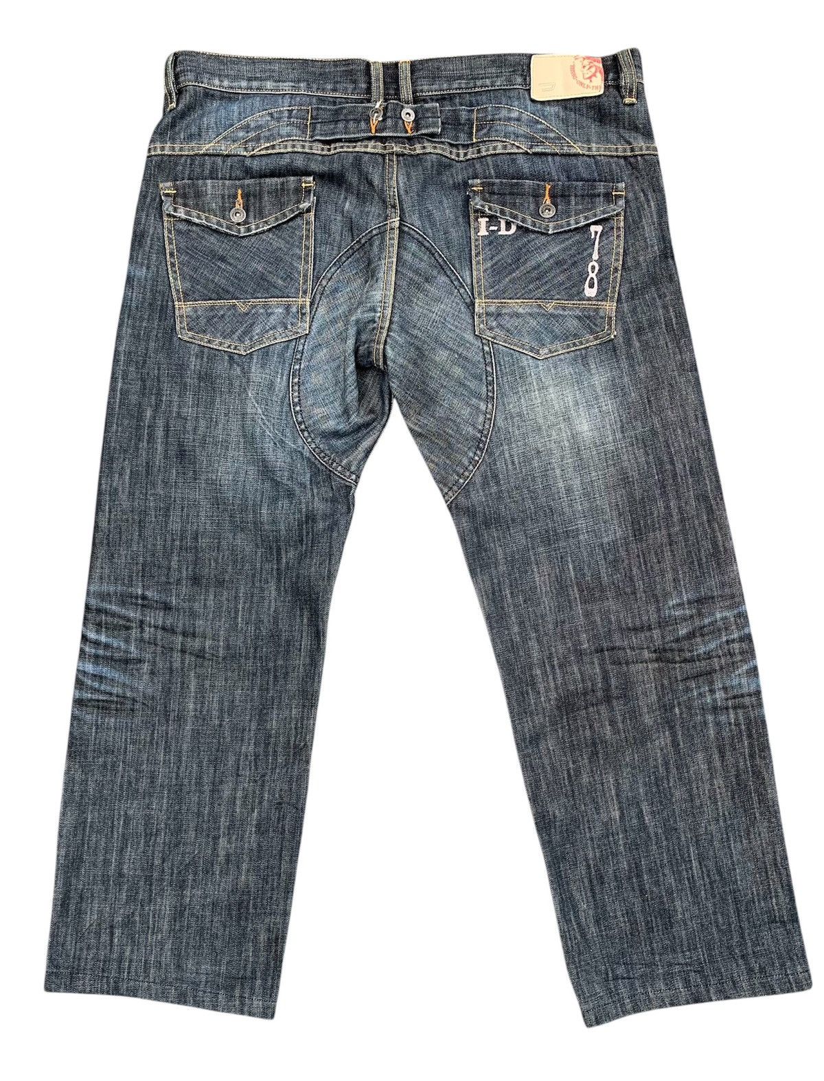 Diesel Rare.. Diesel Buckle Back Denim Jeans Pants Size US 40 / EU 56 - 1 Thumbnail