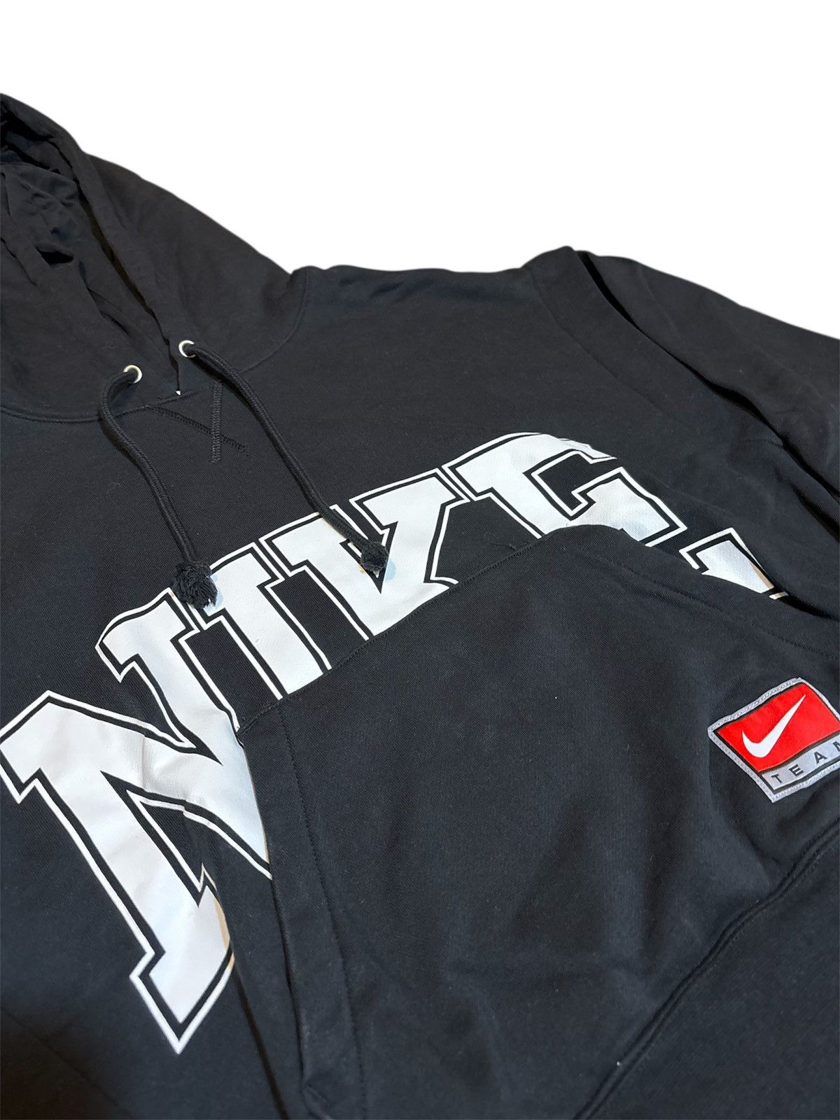 Nike Nike Fleece Spellout Team Hoodie Size US M / EU 48-50 / 2 - 2 Thumbnail