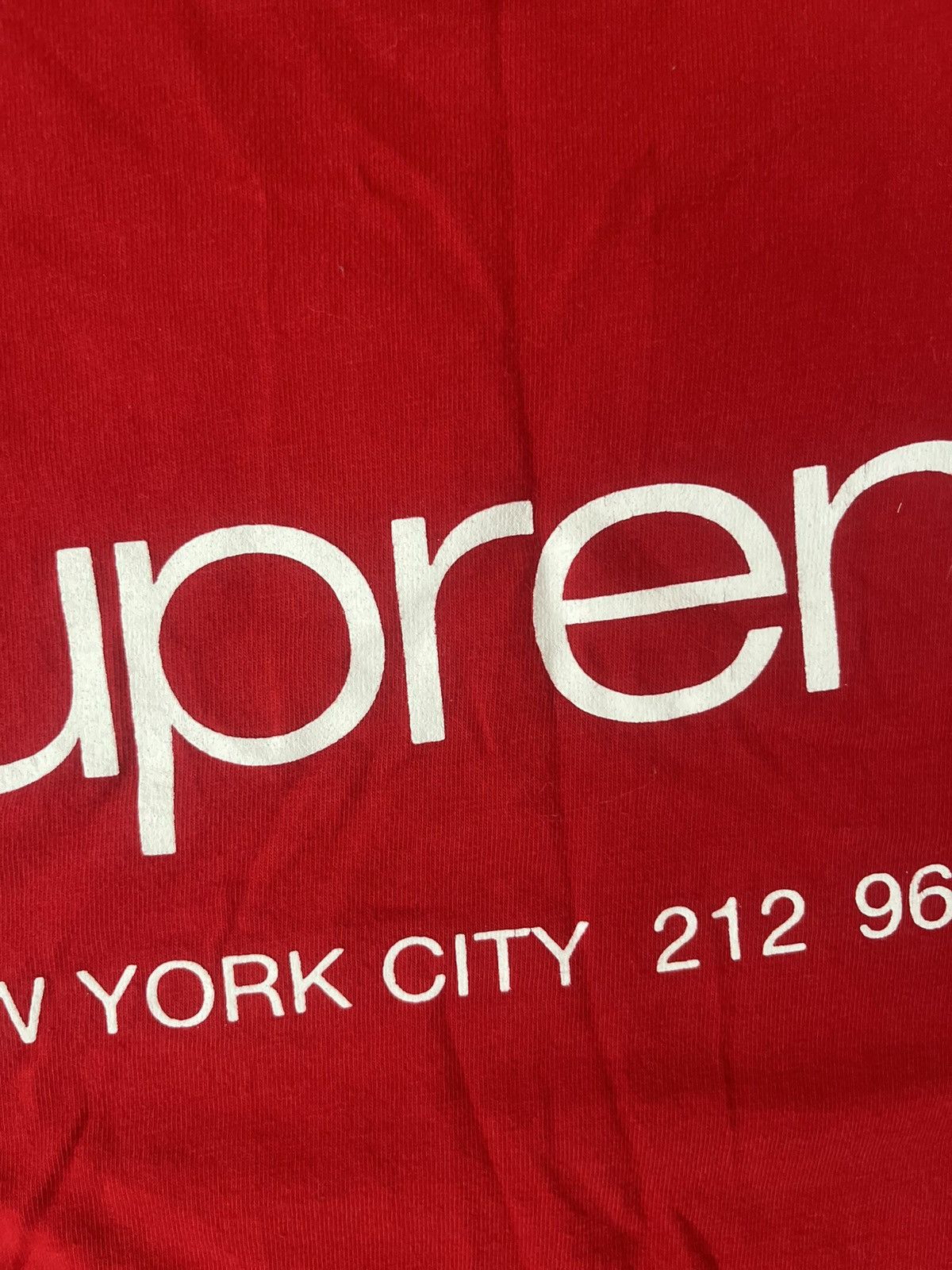 Supreme Supreme NYC Tee Size US L / EU 52-54 / 3 - 6 Thumbnail