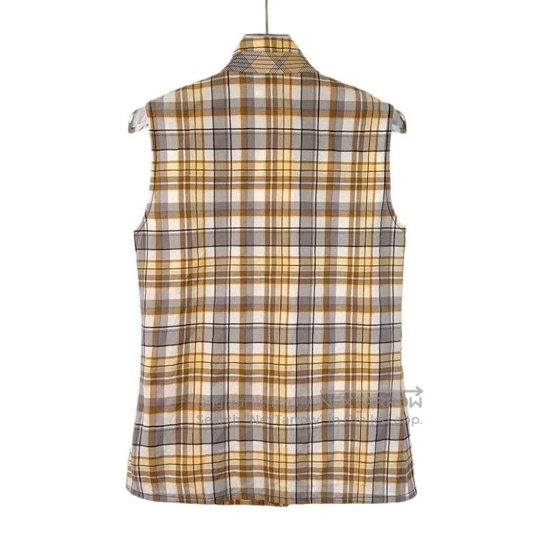 Louis Vuitton Louis Vuitton Colorblock Plaid Sleeveless Shirt. Size US S / EU 44-46 / 1 - 2 Thumbnail