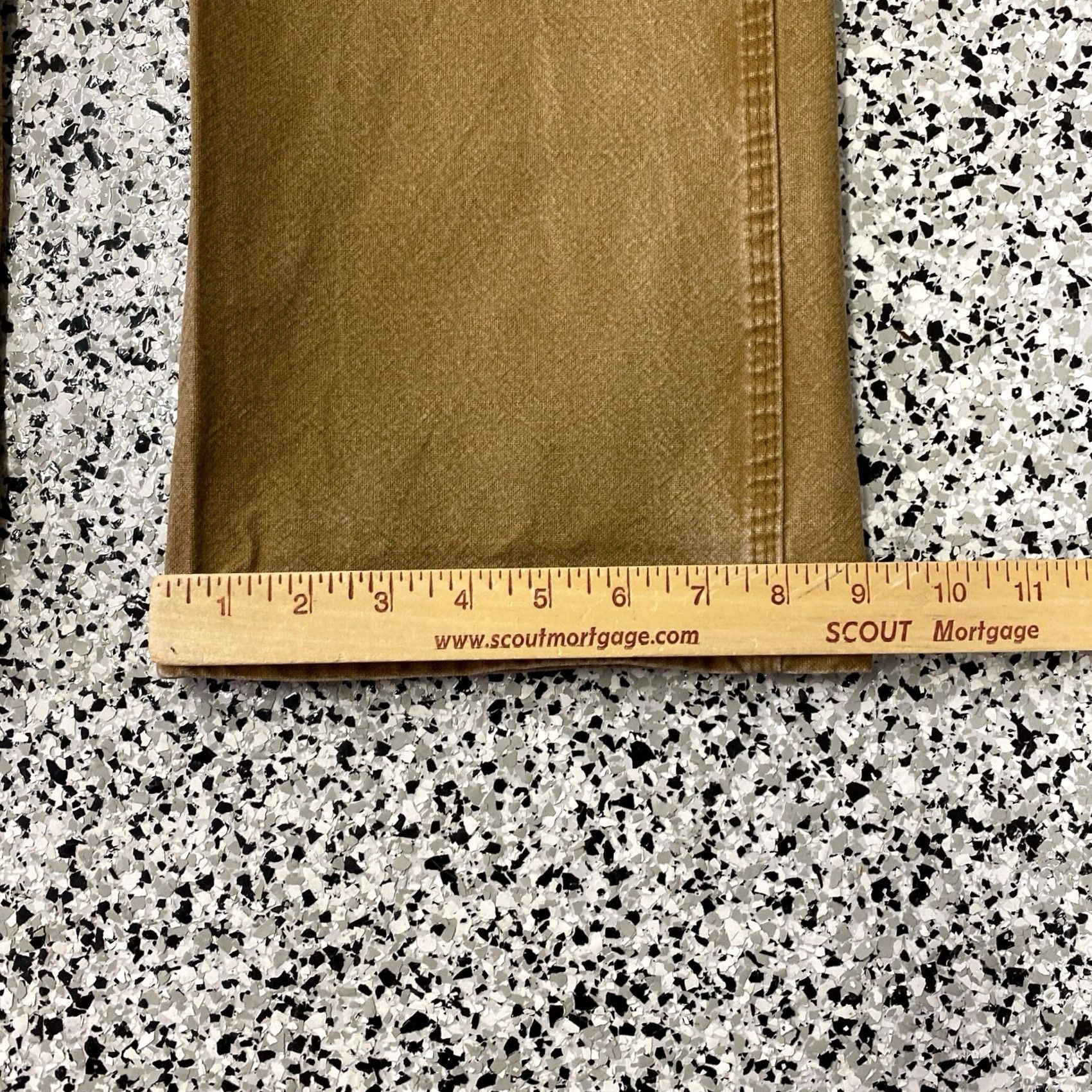 Dickies Dickies Canvas Carpenter Pants Mens 36x32 Beige Relaxed Baggy Workwear Skater Pants Men Wide-Leg Inseam 32 Pockets Size US 36 / EU 52 - 2 Thumbnail