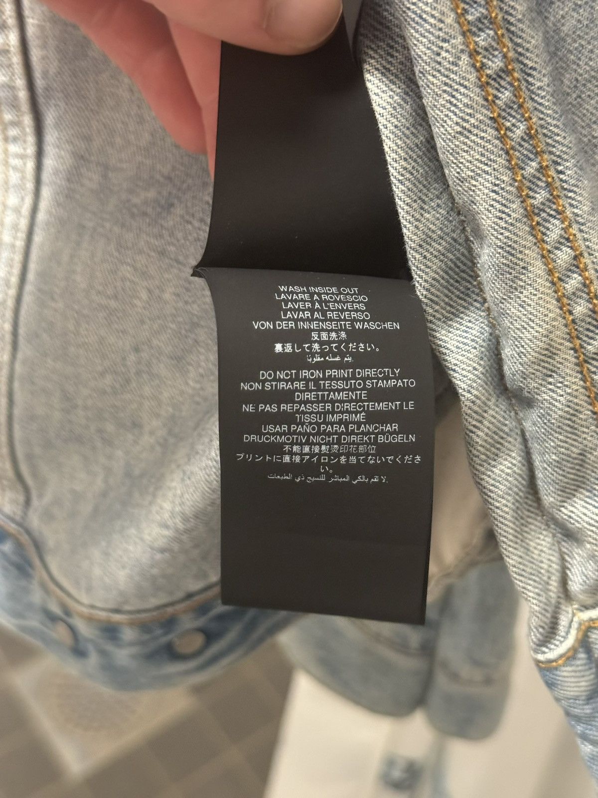 Ben Taverniti Unravel Project Assymetric Denim Jacket Size US XL / EU 56 / 4 - 17 Thumbnail