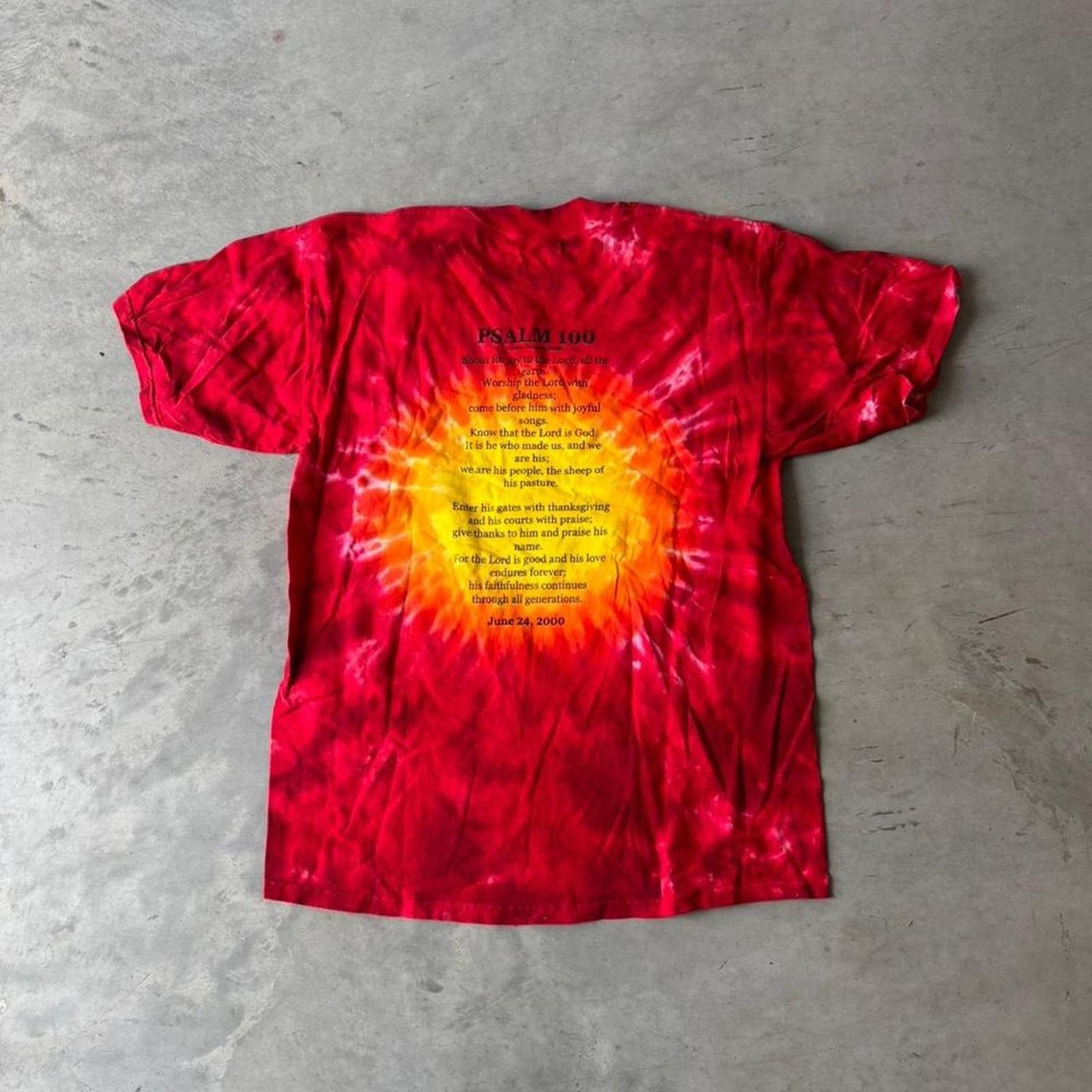 Other Y2k tie dye Jesus t shirt Size US XL / EU 56 / 4 - 3 Thumbnail