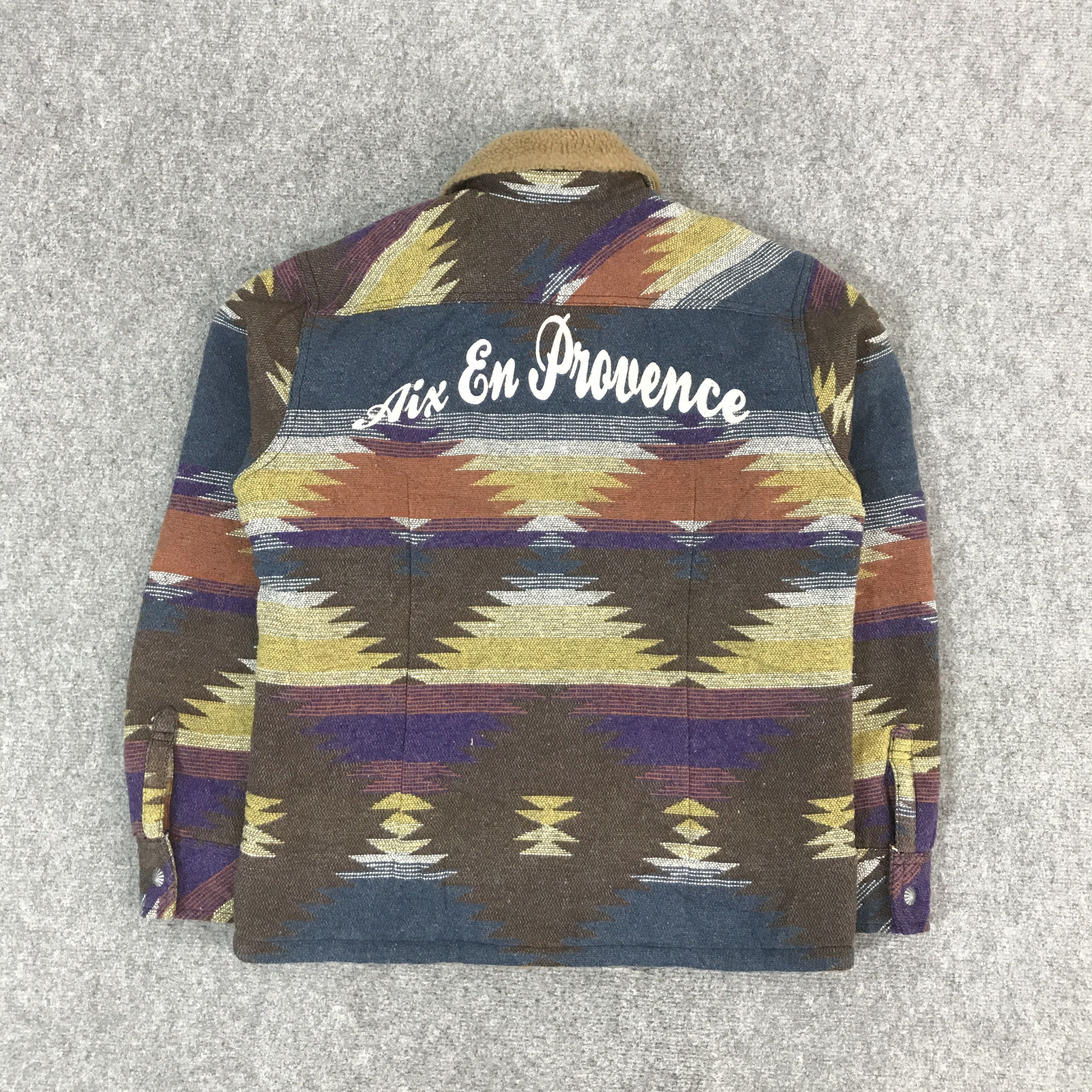 Japanese Brand REDSOUL JAPAN MULTICOLOU BAVAJO JACKET Size US M / EU 48-50 / 2 - 1 Thumbnail