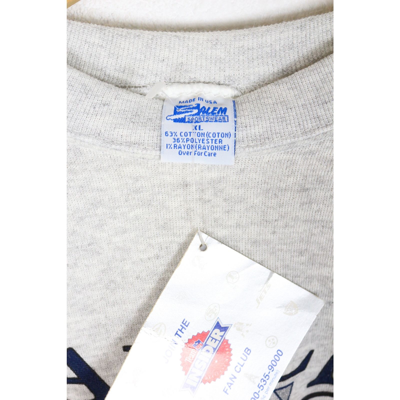 Vintage Vintage Dallas Cowboys Football Sweatshirt 90s Y2K USA Made Size US XL / EU 56 / 4 - 4 Thumbnail