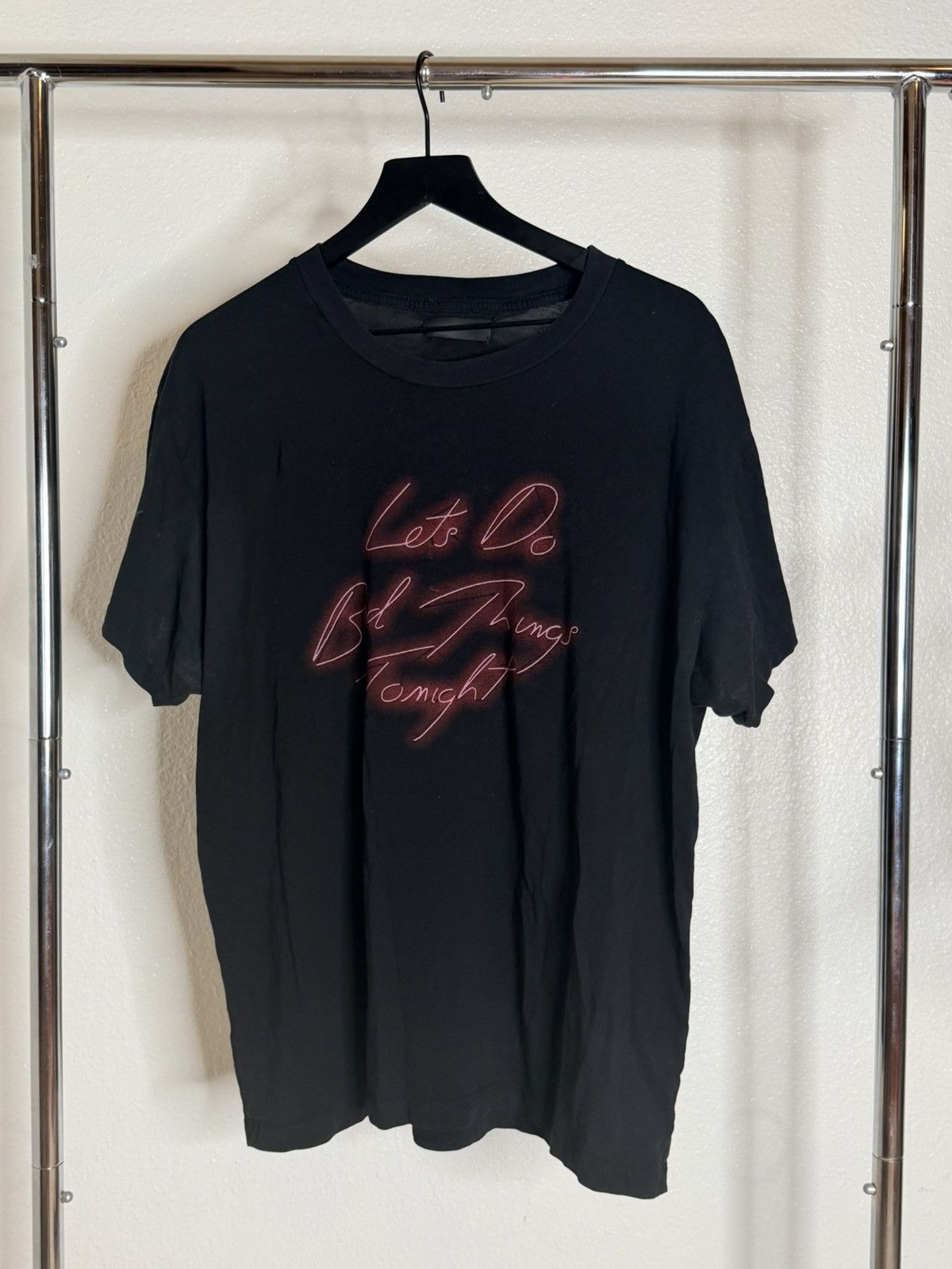 Amiri Amiri “Let’s Do Bad Things Tonight” tee shirt Size US M / EU 48-50 / 2 - 1 Thumbnail