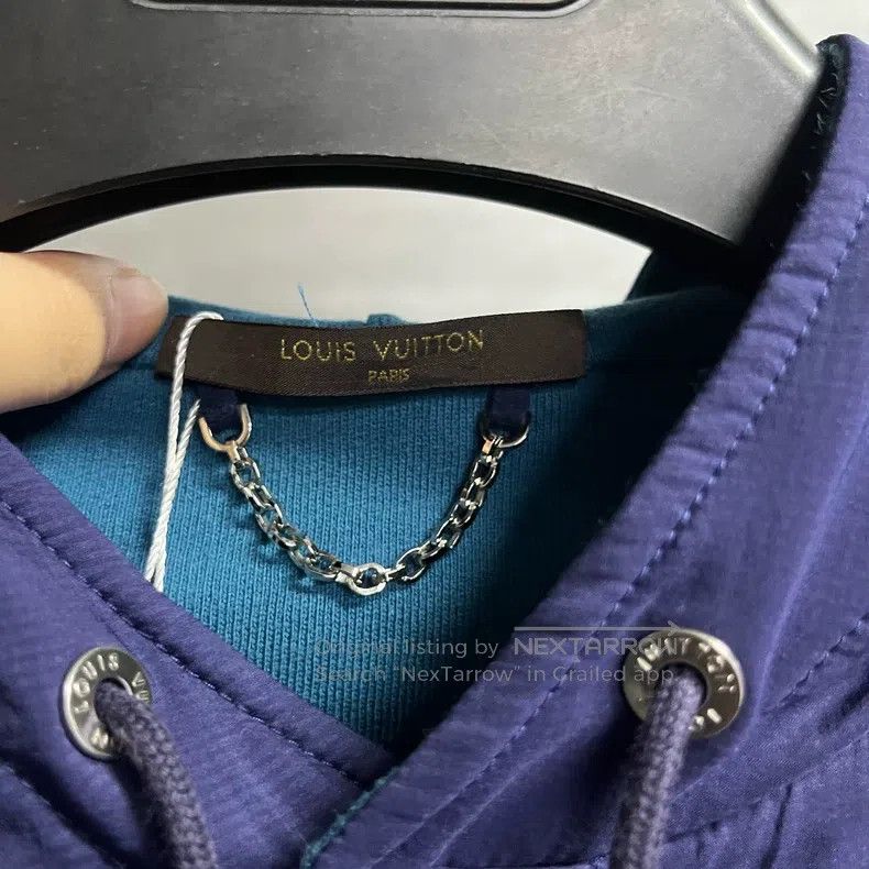 Louis Vuitton Louis Vuitton Blue Color-Block Striped Snap Jacket Size US S / EU 44-46 / 1 - 2 Thumbnail