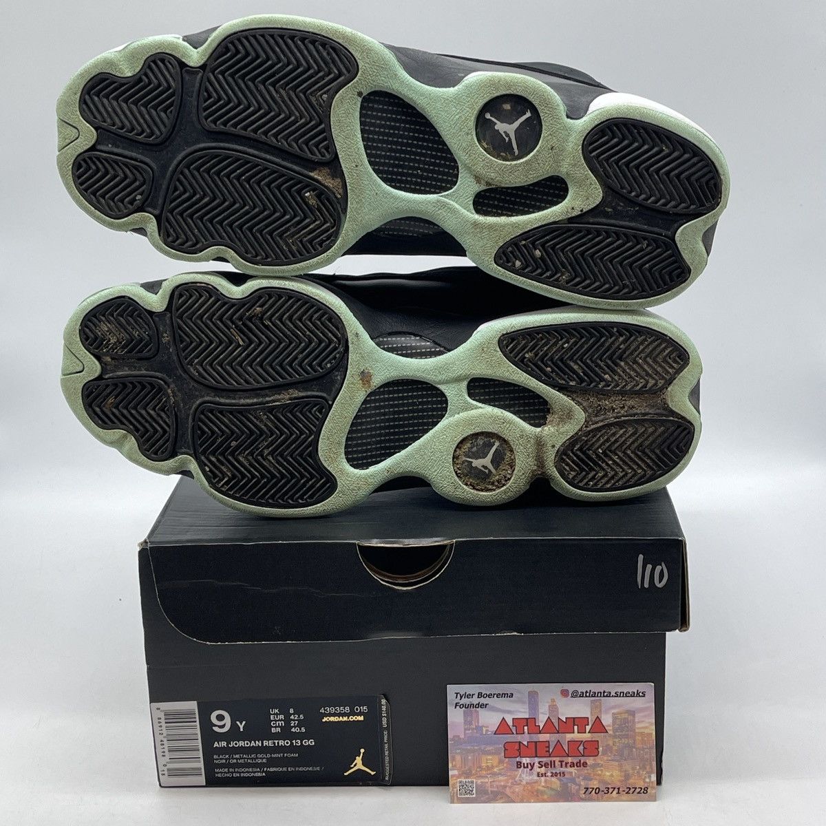 Jordan Brand Air Jordan 13 mint foam Size US 9 / EU 42 - 7 Thumbnail