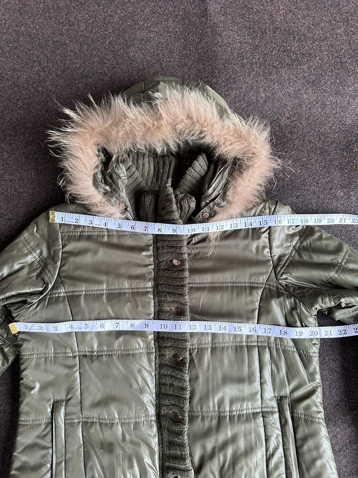 14th Addiction × Beauty Beast × If Six Was Nine Navy Natural Like IFSW9 Fur Jacket Z79 Size US L / EU 52-54 / 3 - 6 Thumbnail