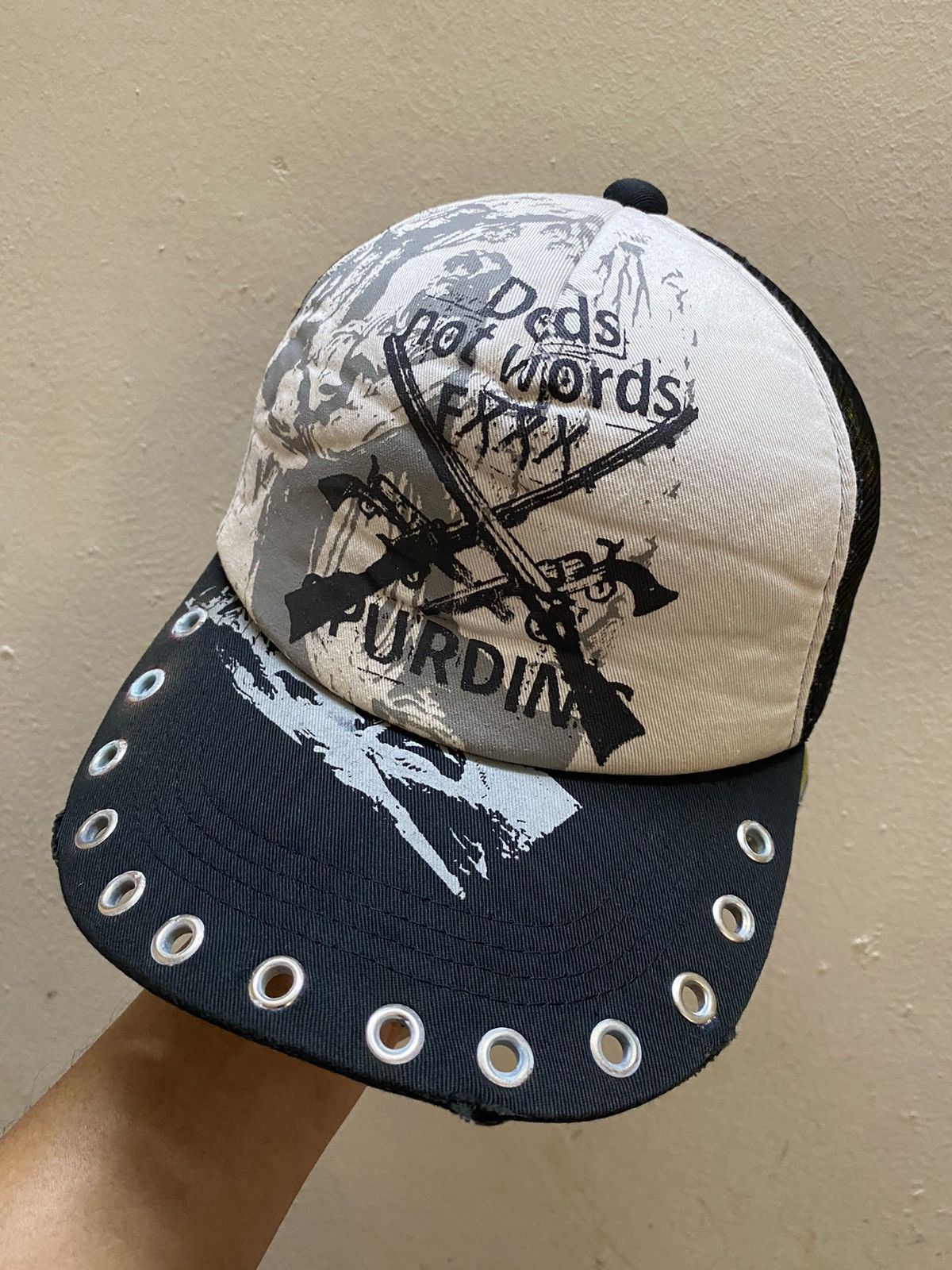 Hysteric Glamour × If Six Was Nine × Japanese Brand Y2K JAPANESE BRAND FADED DISTRESSED STYLE CAP HAT Size ONE SIZE - 1 Thumbnail