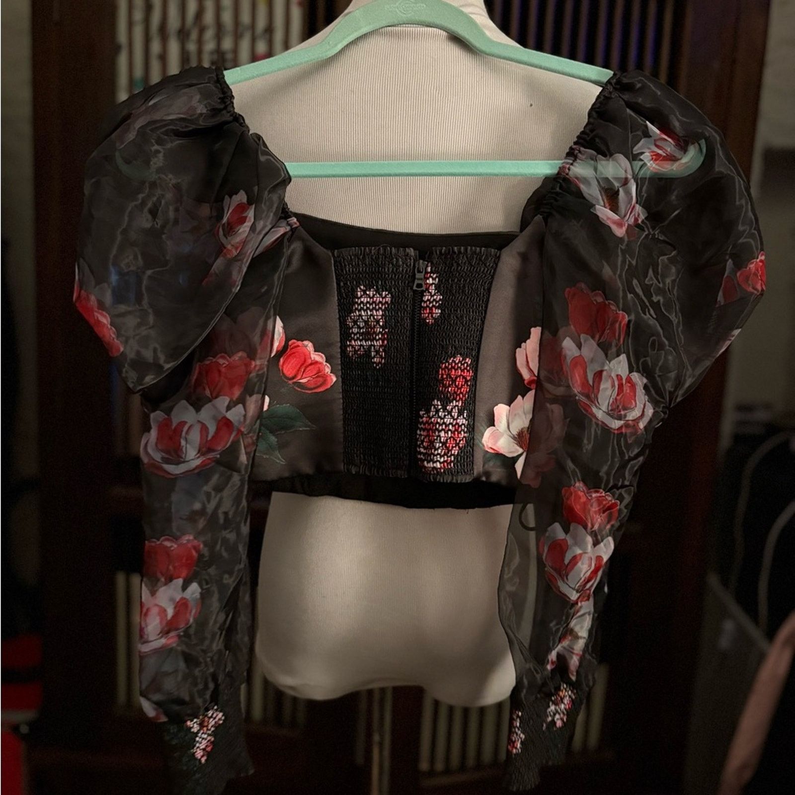 Alice + Olivia Nwot- Alice + Olivia Baharia Bustier Crop Top -Sz 0 Size XS / US 0-2 / IT 36-38 - 5 Thumbnail