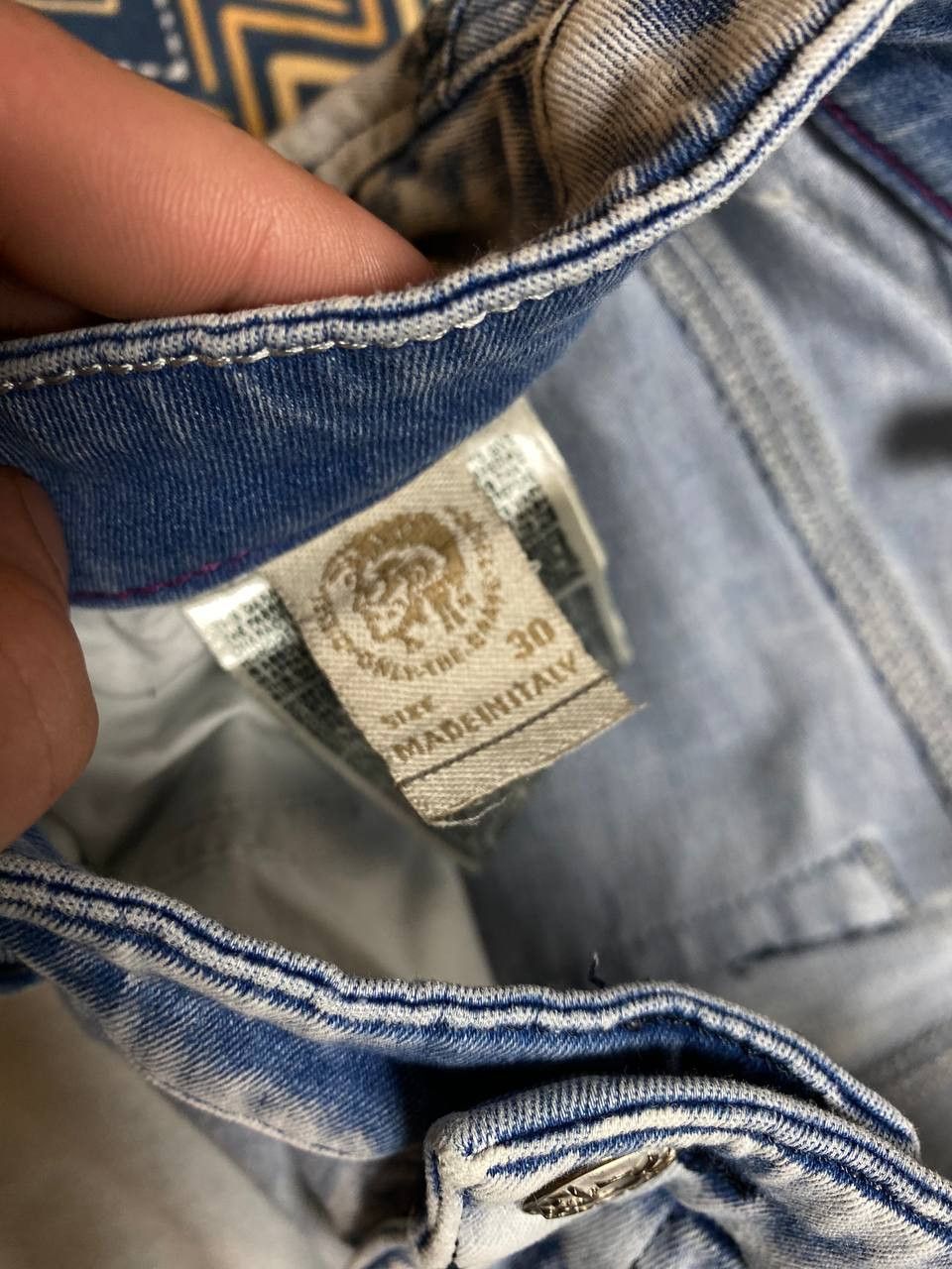 Diesel × Japanese Brand DIESEL LOW RISE Y2K STYLE JEANS super skinny Size 30" / US 8 / IT 44 - 3 Thumbnail