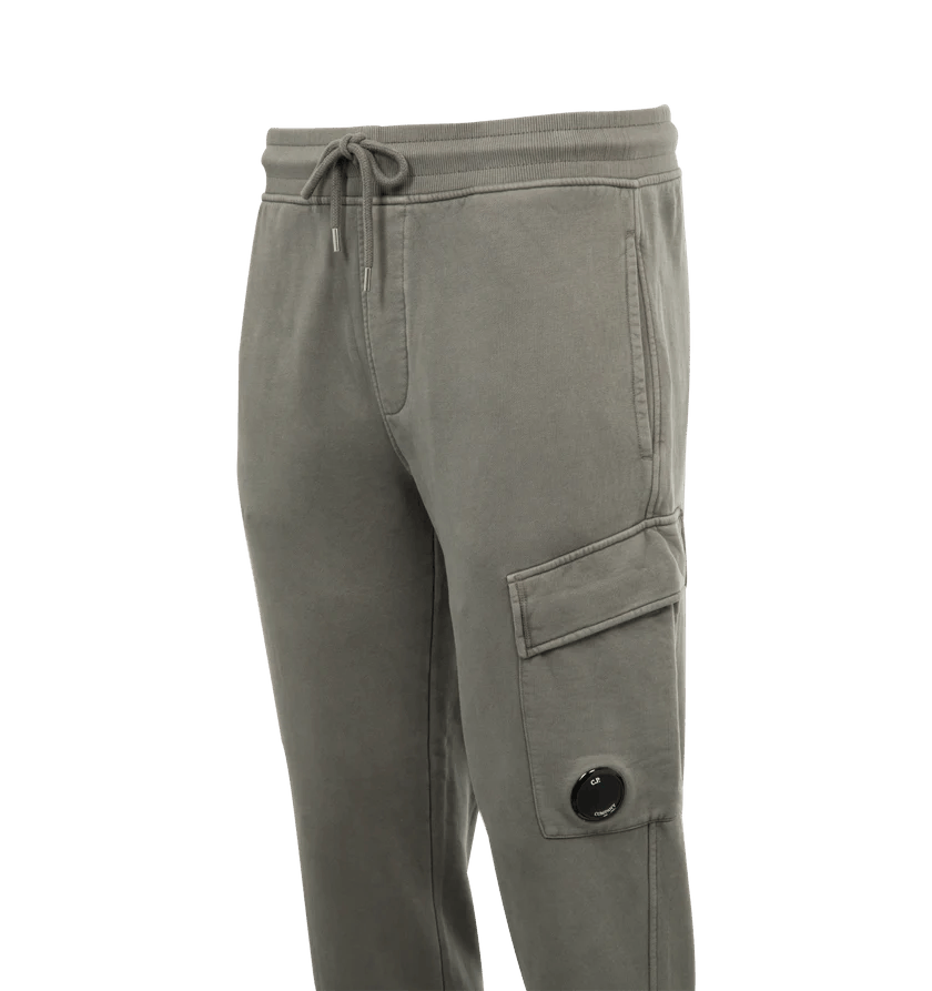 C.P. Company o1h1sh11225 Fleece Cargo Sweatpants in Grey Size US 32 / EU 48 - 3 Thumbnail