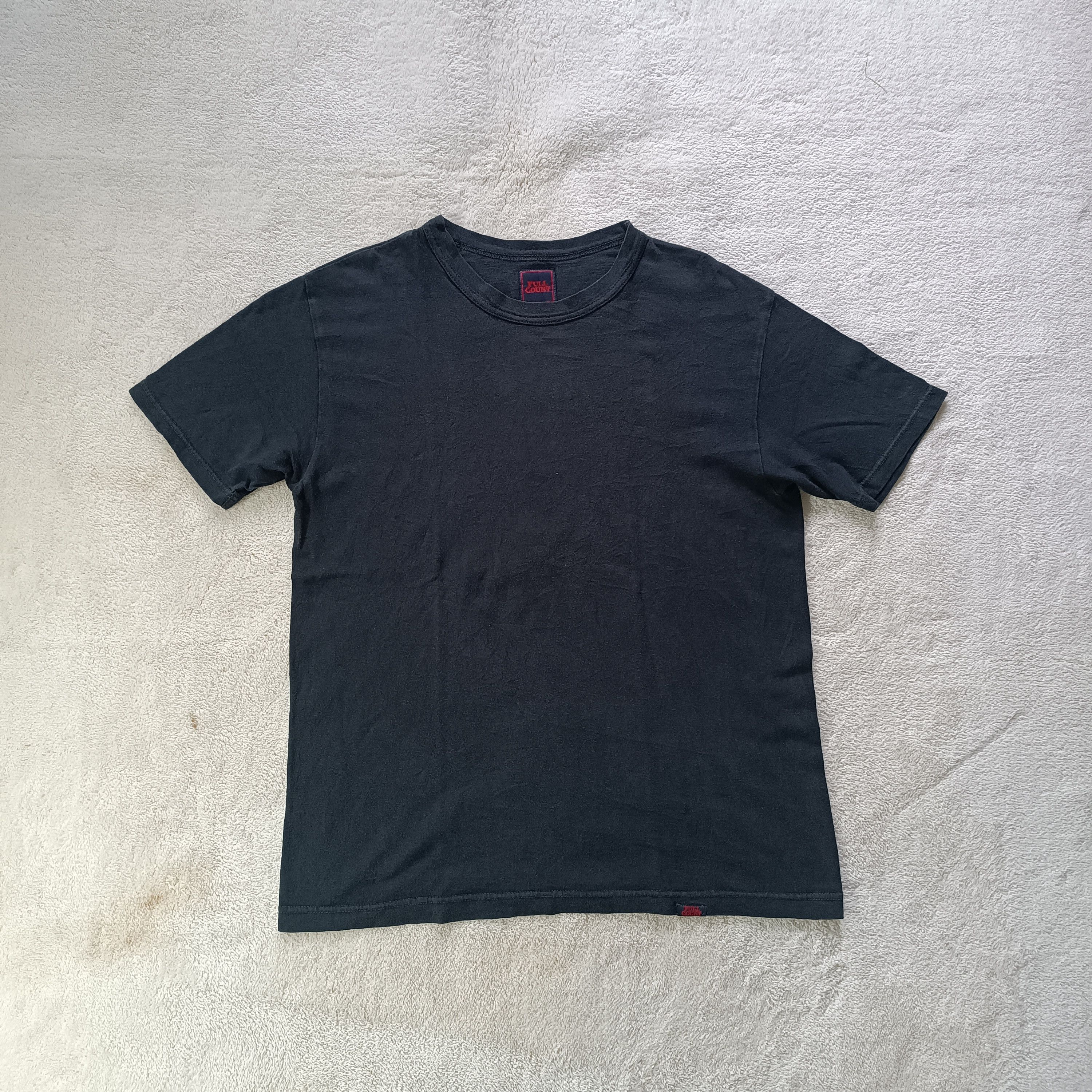 Full Count & Co. × Japanese Brand Vintage Full Count plain Tshirt Made In Japan Size US S / EU 44-46 / 1 - 1 Thumbnail