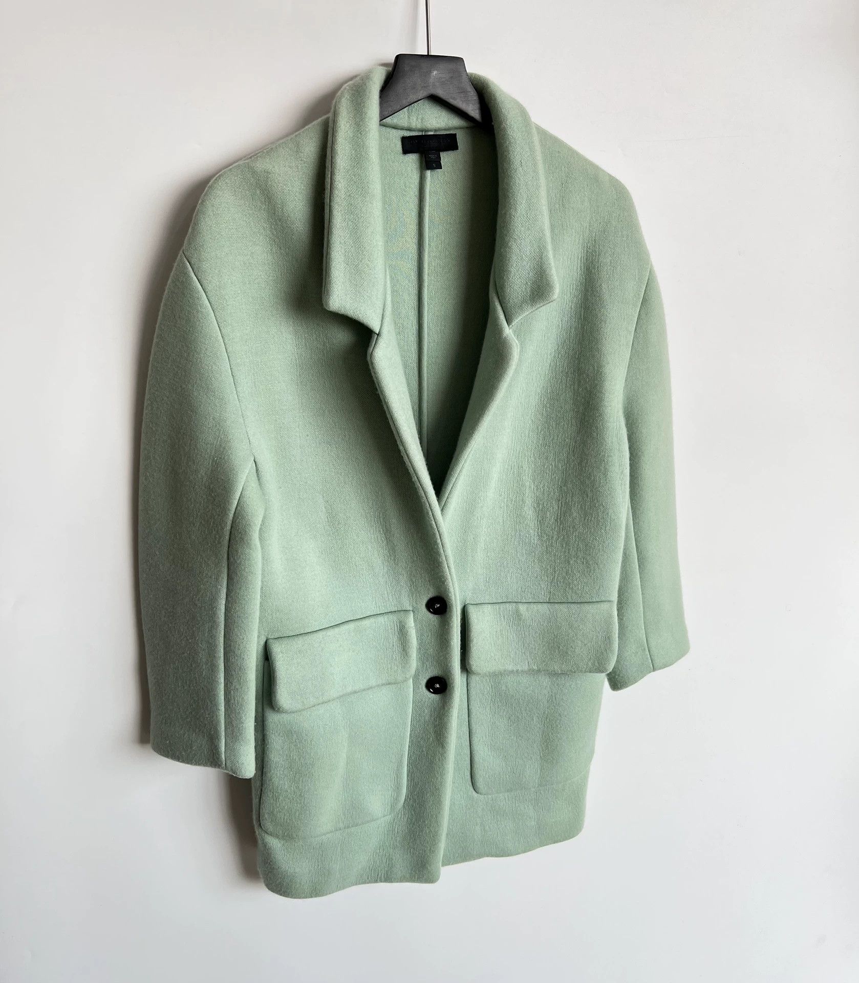 Burberry Burberry Prorsum Cashmere Silk Oversized Mint Green Coat S Size US S / EU 44-46 / 1 - 4 Thumbnail