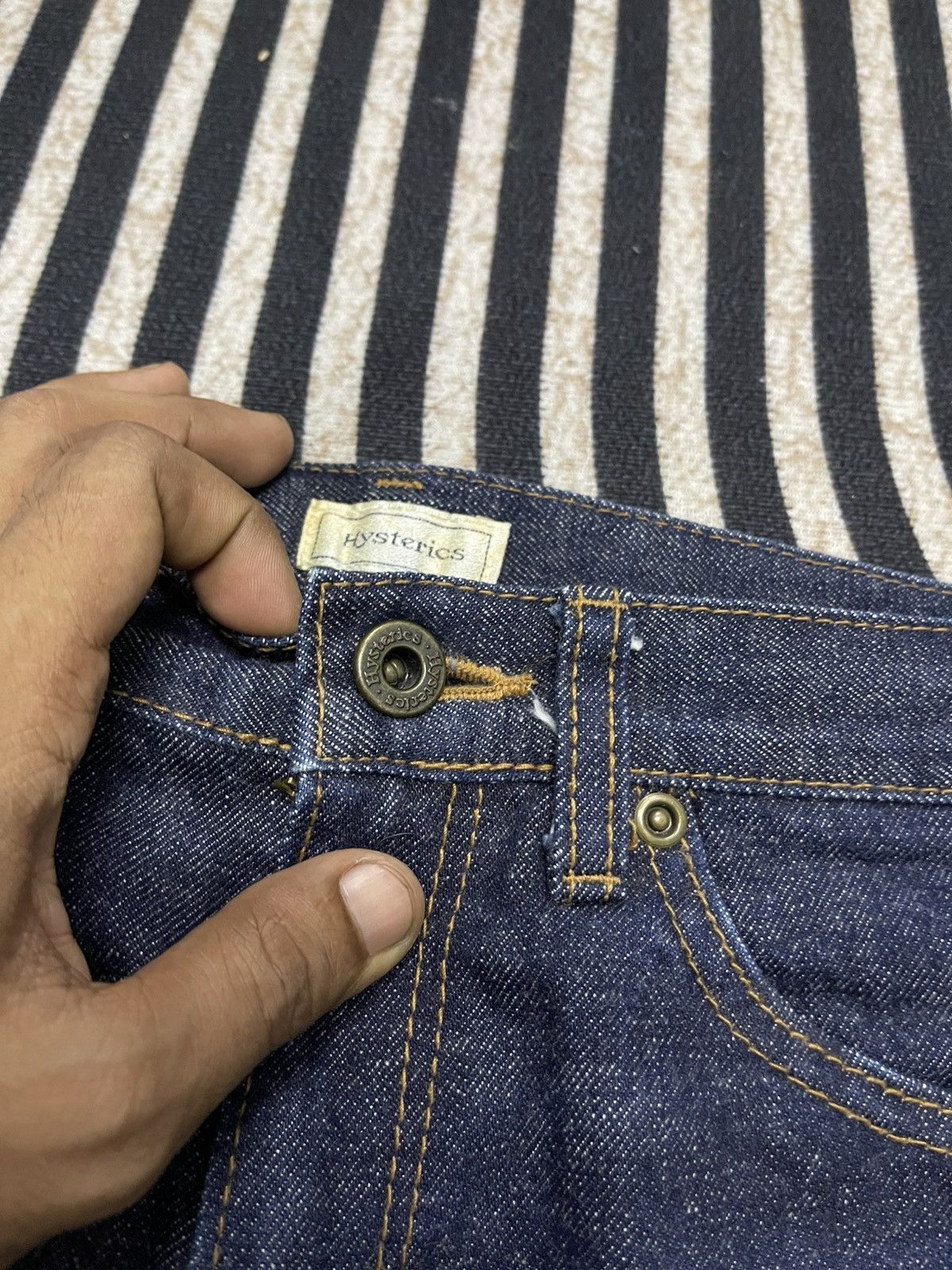 Hysteric Glamour 90s HYSTERIC GLAMOUR SKINNY JEANS GOOD CONDITION Size 27" / US 4 / IT 40 - 7 Thumbnail
