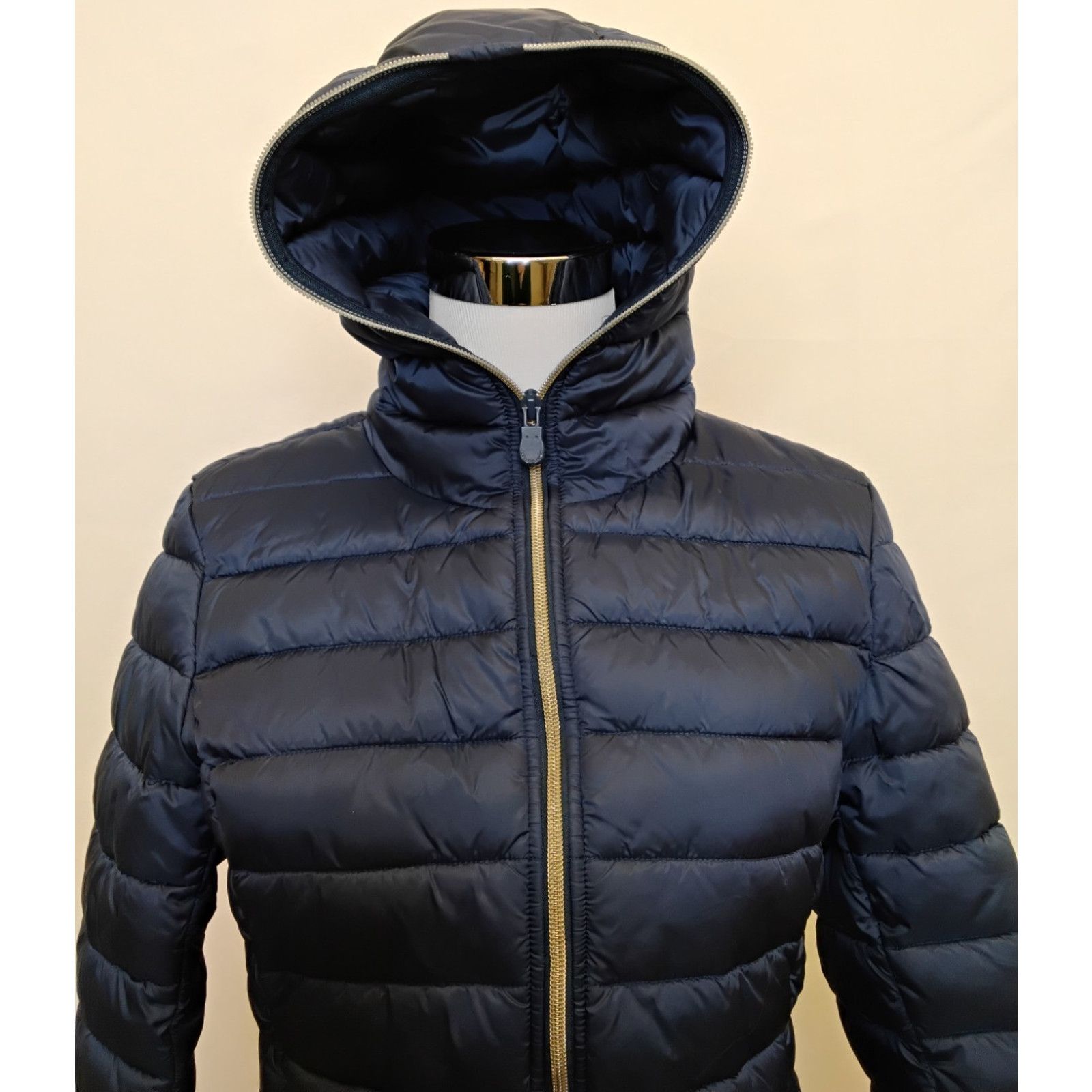 Save The Duck Save the Duck Puffy Coat Women's XS Blue Hooded Full Zip Size XS / US 0-2 / IT 36-38 - 5 Thumbnail