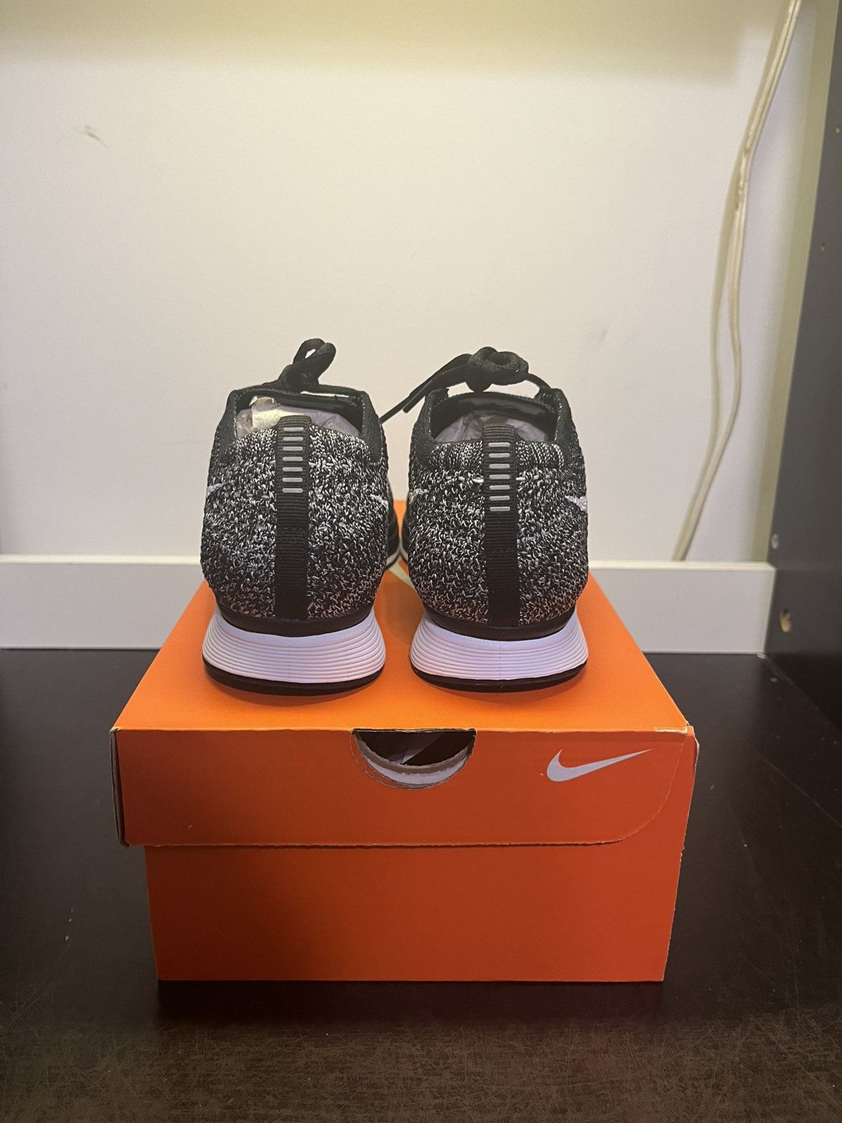 Nike Nike Flyknit Racer Oreo 2.0 Men’s 5 Women’s 6.5 526628-012 Size US 5 / EU 37 - 6 Thumbnail