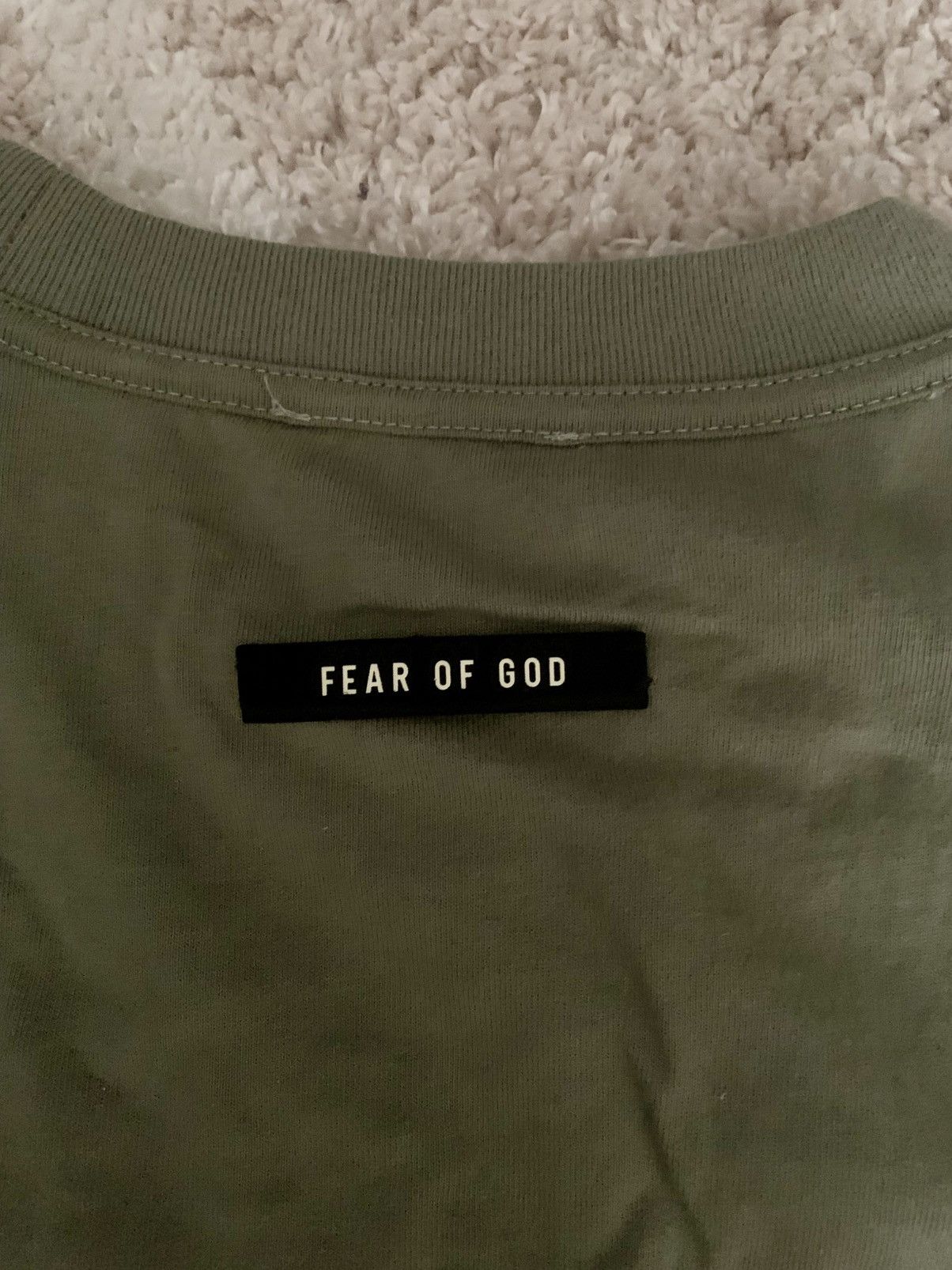 Fear of God Fear of God 6th Collection FG Tee Size US L / EU 52-54 / 3 - 4 Thumbnail