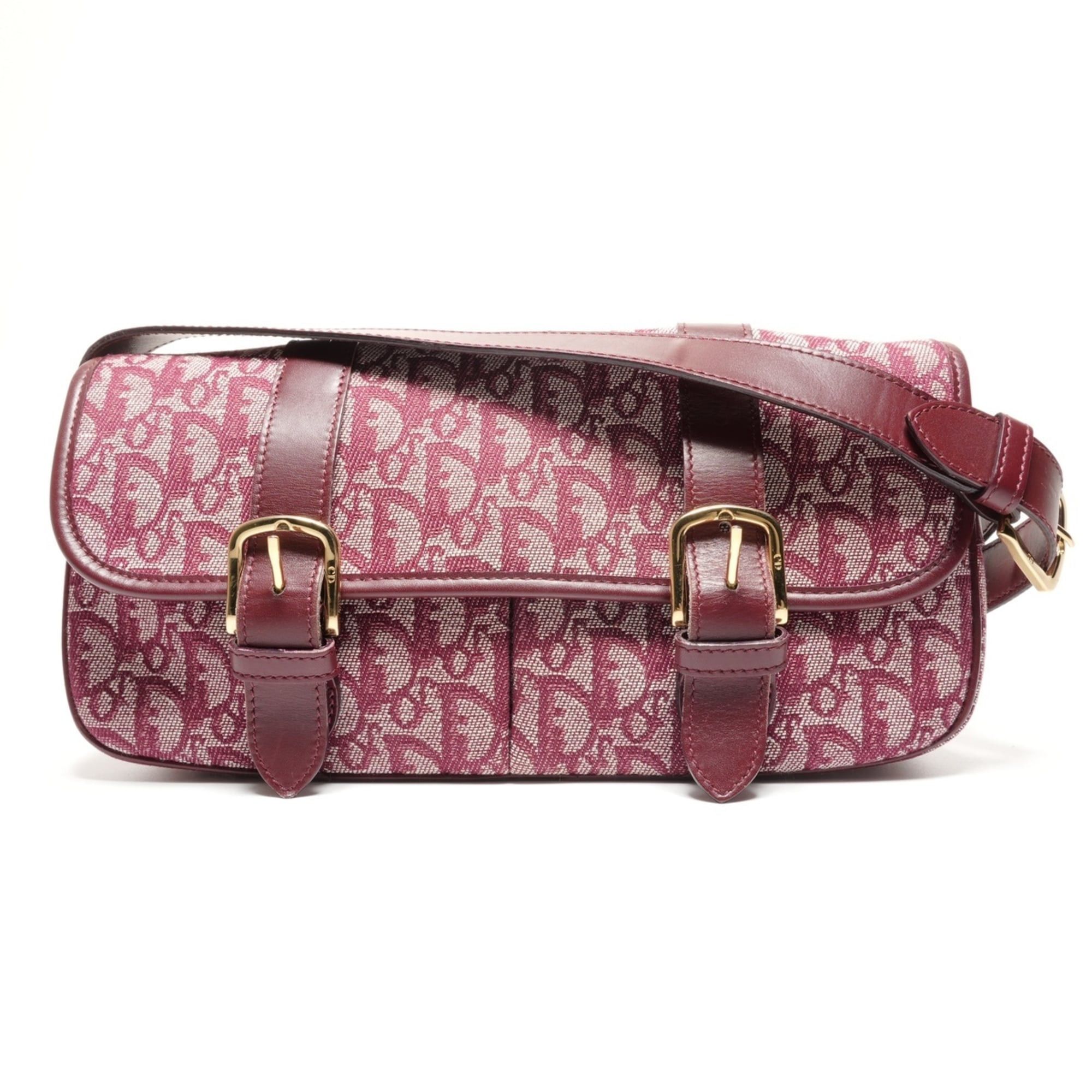 Dior Christian Dior Trotter Canvas Messenger Shoulder Bag, Red, WS26770 Size ONE SIZE - 1 Thumbnail