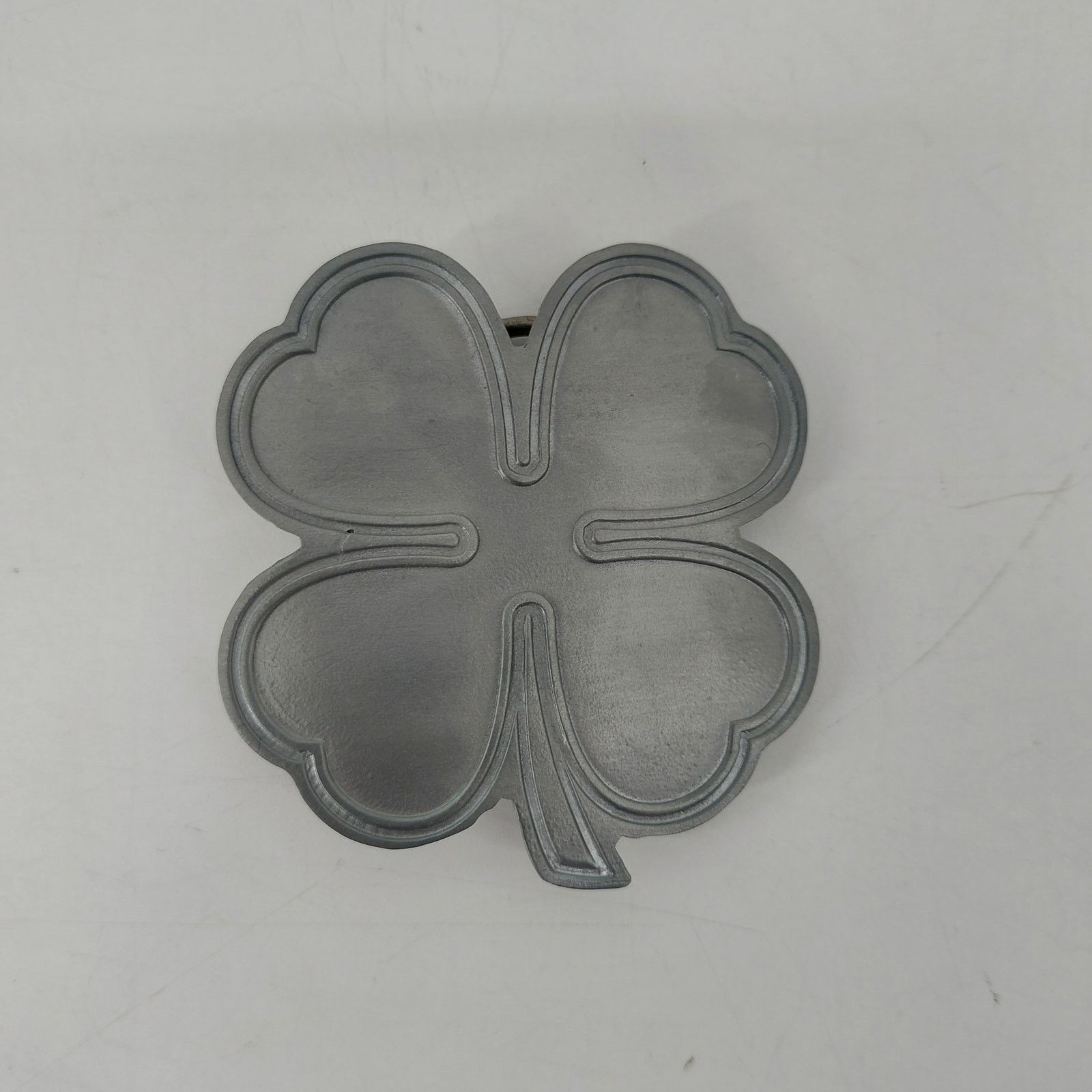 Vintage Lucky Shamrock 4 Leaf Clover St. Patrick's Patty Day Good Size ONE SIZE - 2 Thumbnail