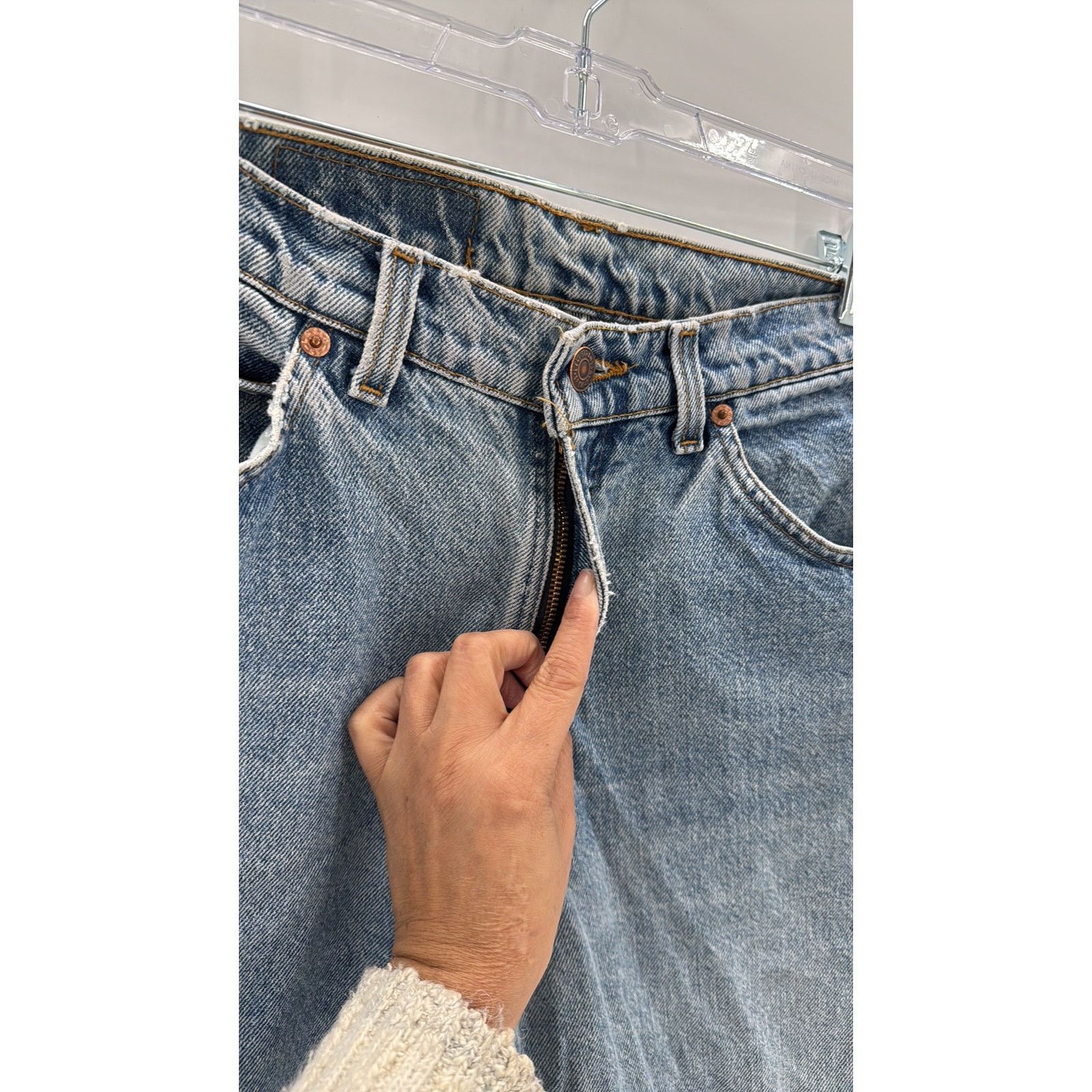 Levi's Vintage Levi’s orange tab tapered leg tapered high waisted Size 32" / US 10 / IT 46 - 3 Thumbnail