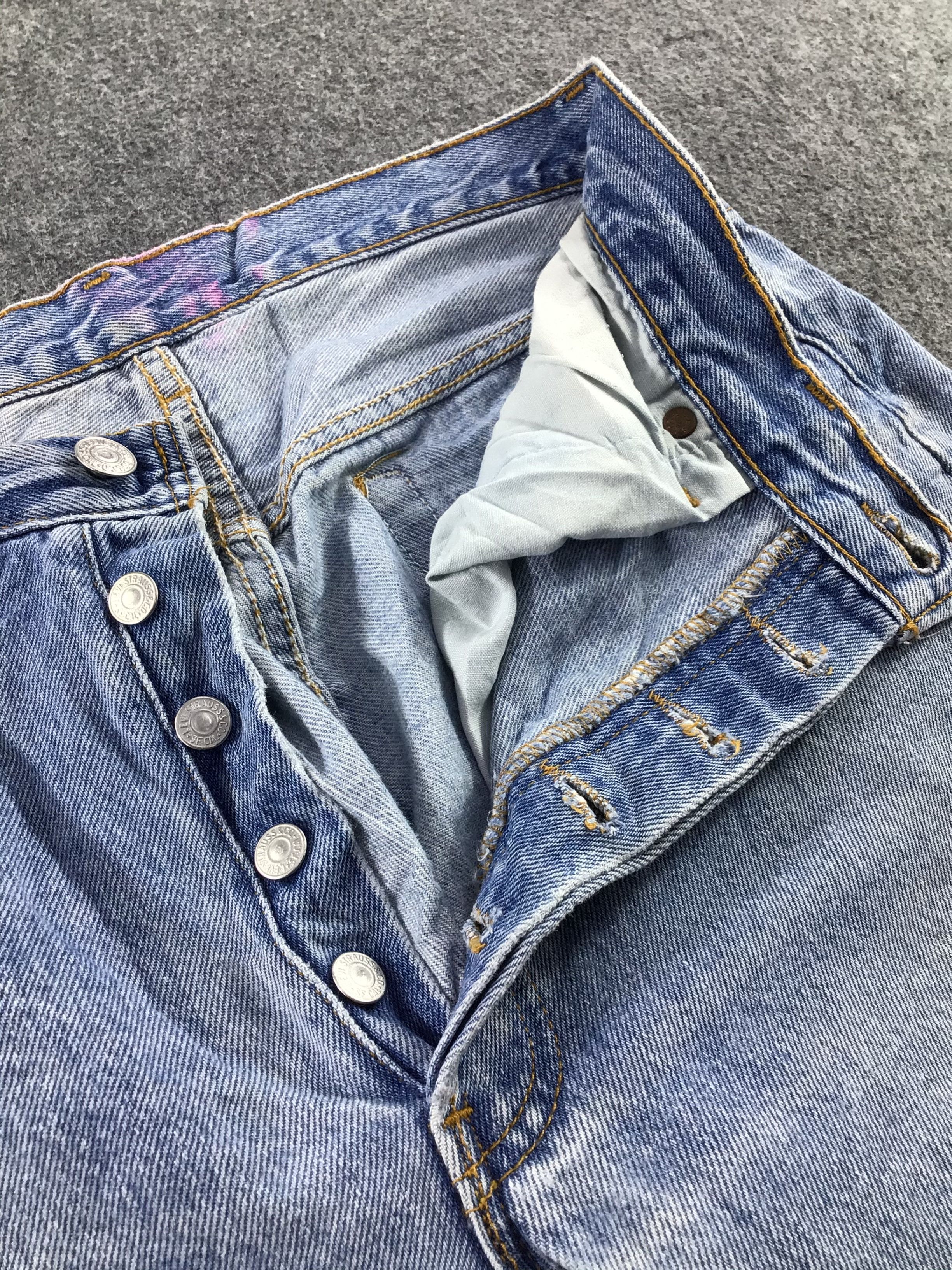 Levi's × Vintage Vintage 90s Levis 501 Jeans-JM271 Size US 32 / EU 48 - 9 Thumbnail