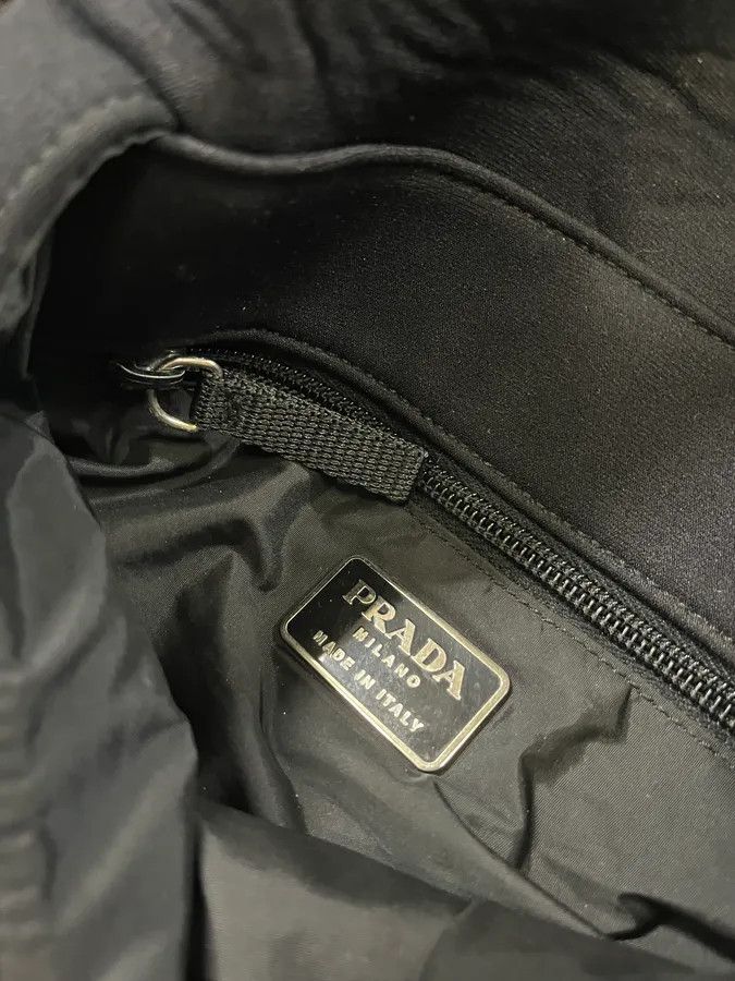Prada 2000s Prada Nylon 3D Black Bag Size ONE SIZE - 10 Thumbnail