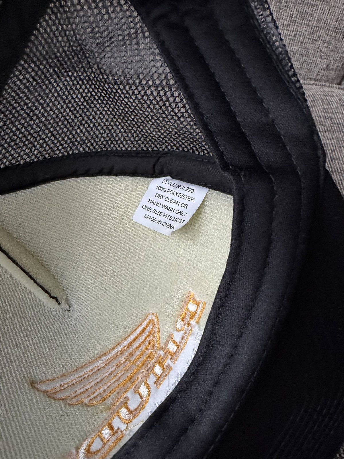 Rhude 🔥 RHUDE Rhonda Trucker Hat Size ONE SIZE - 8 Thumbnail