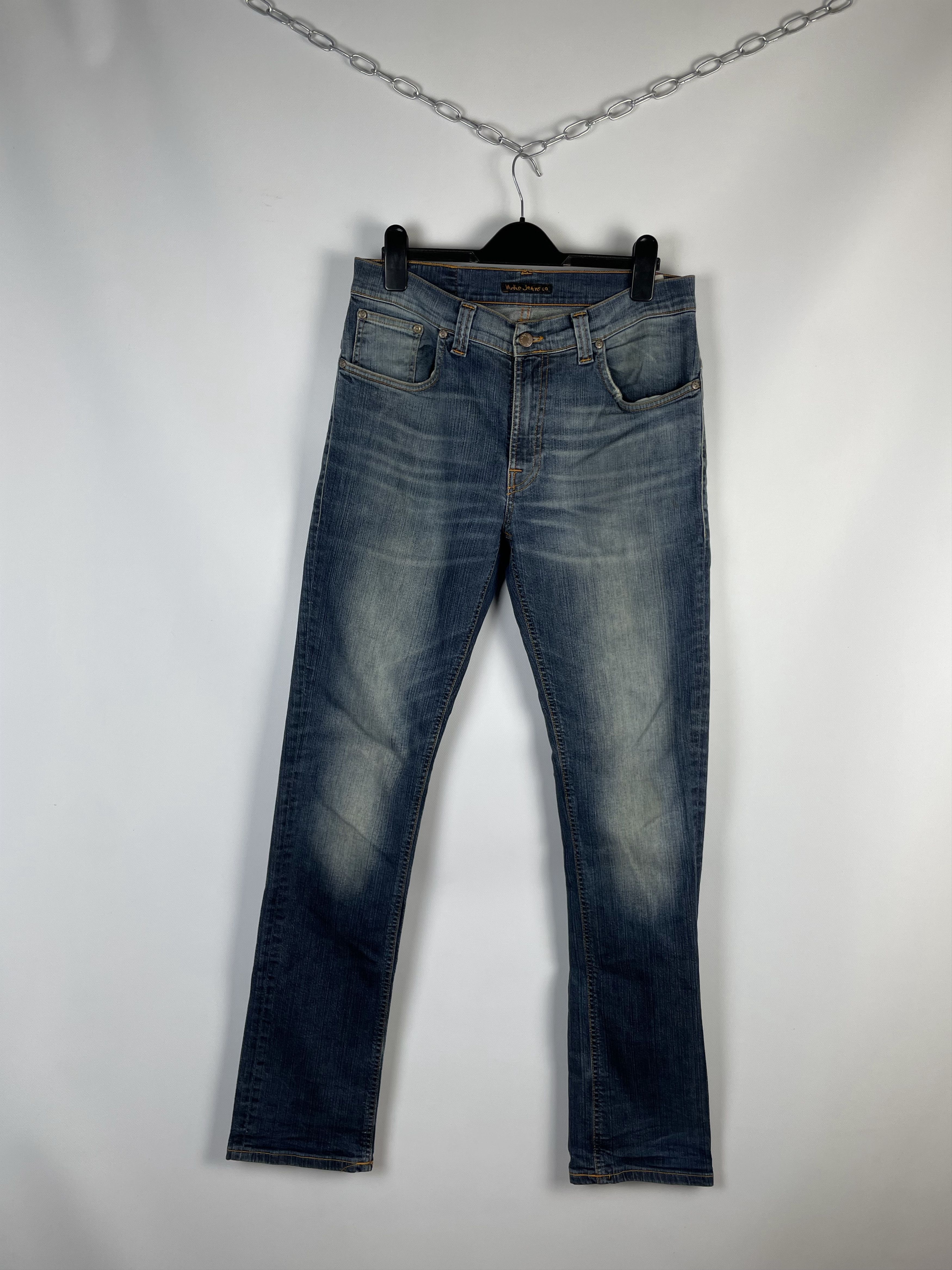 Japanese Brand Nudie Jeans Vintage Mens Denim Pants Size US 34 / EU 50 - 6 Thumbnail