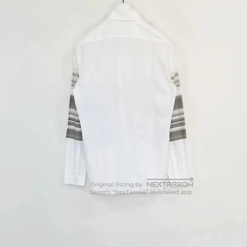Neil Barrett Neil Barrett Men's Long Sleeve Shirt in White . Size US L / EU 52-54 / 3 - 6 Thumbnail
