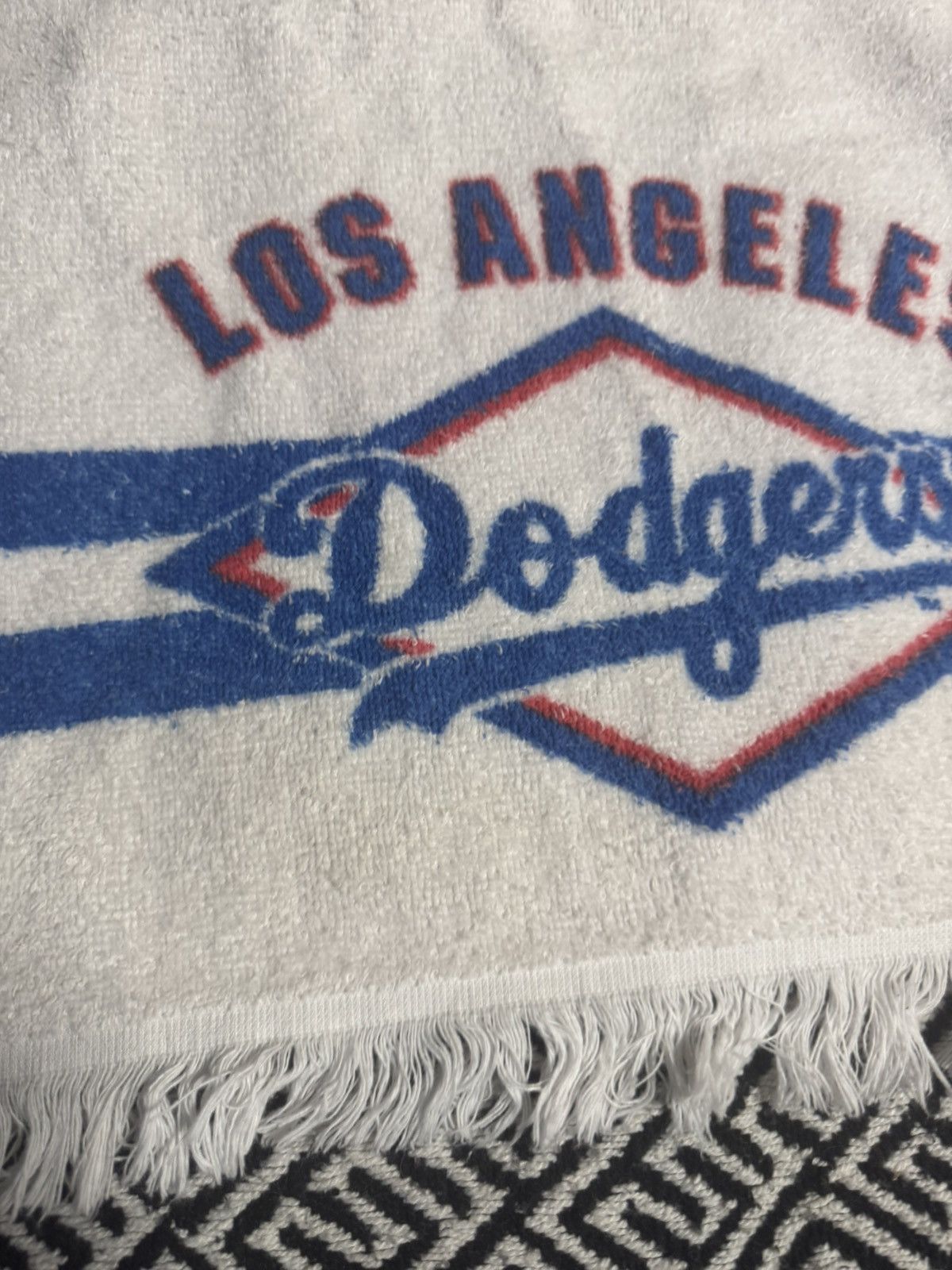 MLB 1985 Vintage Los Angeles Dodgers Fan Sweat Towel Size ONE SIZE - 1 Thumbnail
