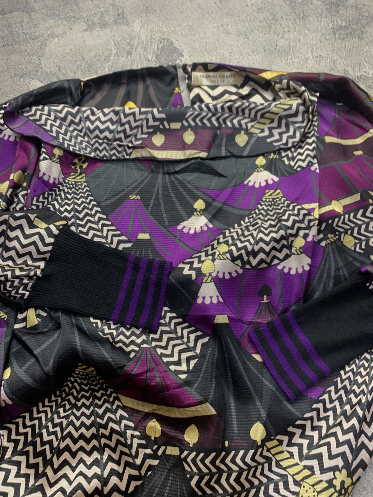 Issey Miyake 🐍 Tsumori Chisato Dress - Circus Tent Size M / US 6-8 / IT 42-44 - 4 Thumbnail