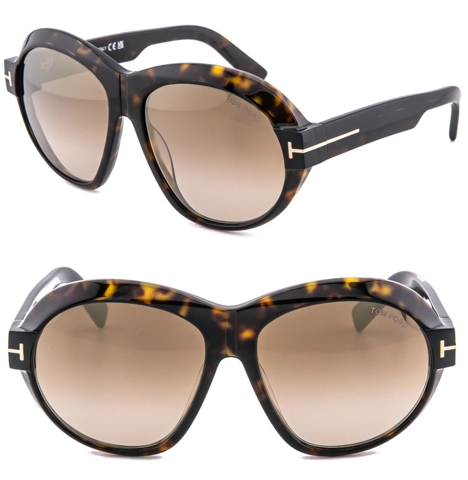 Tom Ford TOM FORD INGER TF1113 52G Brown Havana Infinity 1113 FT1113 Size ONE SIZE - 1 Thumbnail