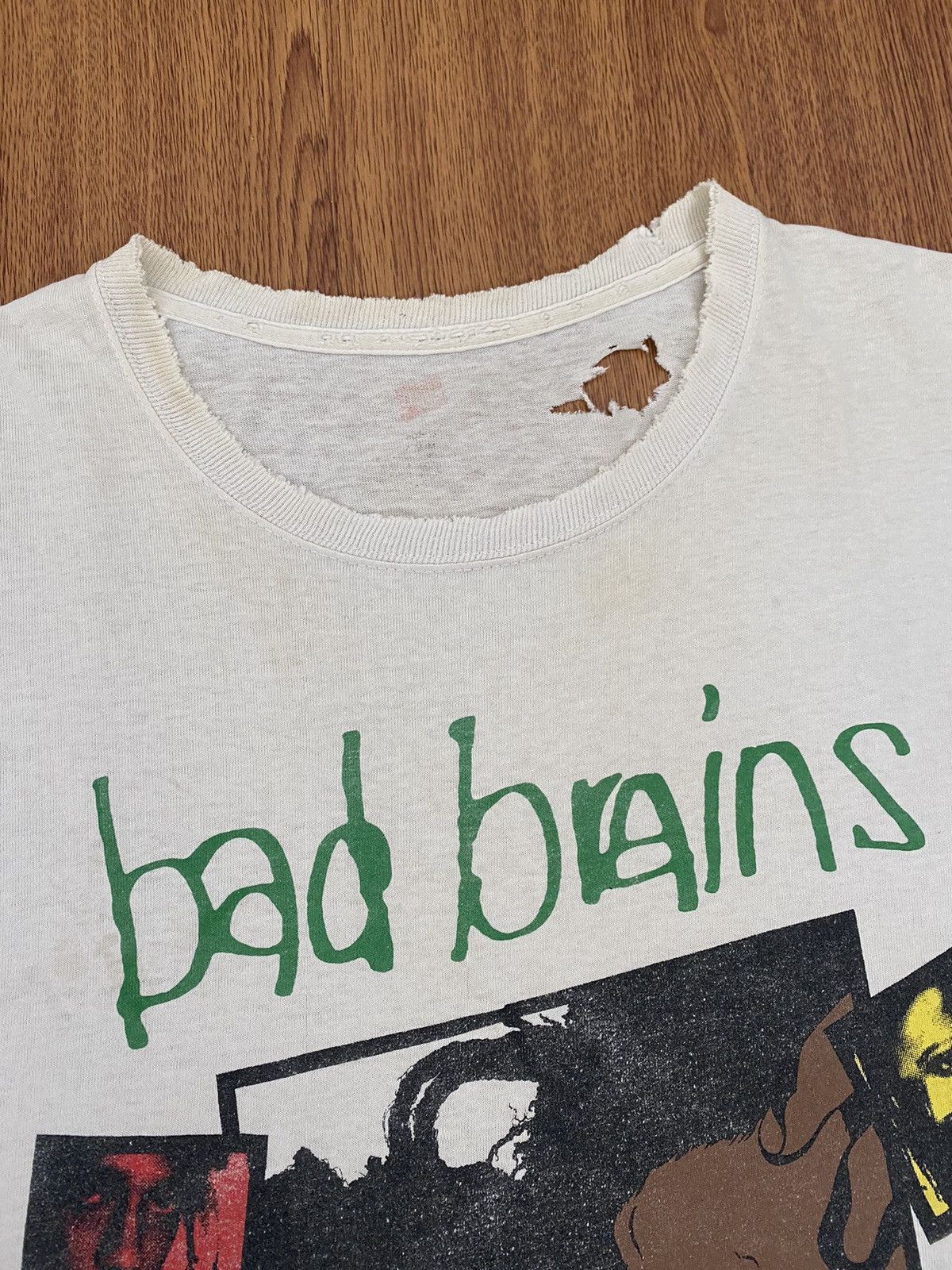 Band Tees Vintage Bad brains I Against I shirt Size US M / EU 48-50 / 2 - 3 Thumbnail