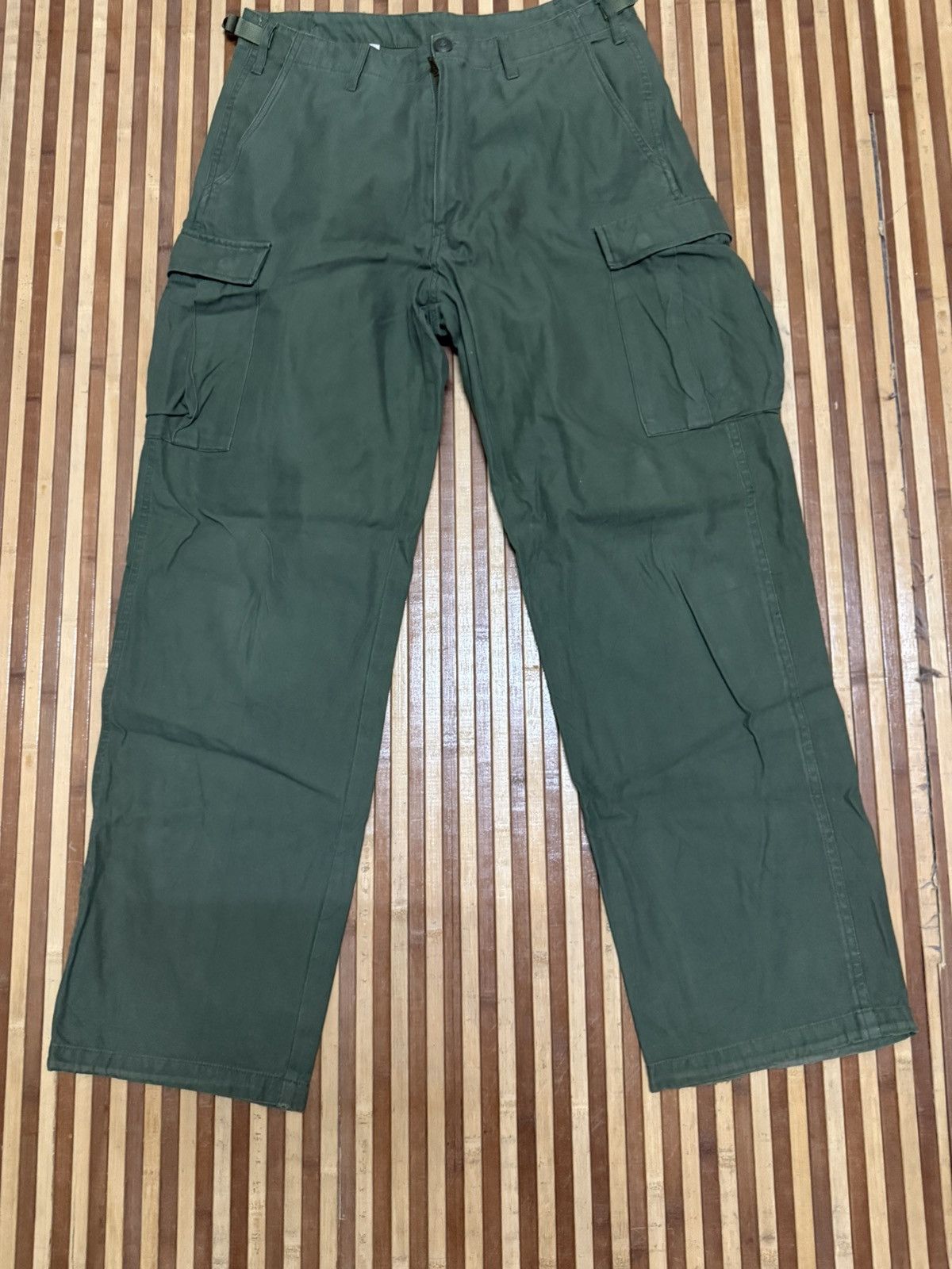 Japanese Brand Vintage Military Style Cargo Pants / Japan Streetwear W Size US 32 / EU 48 - 4 Thumbnail