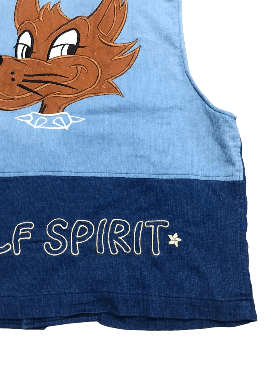 Cartoon Network Japanese Brand Vintage Wolf Spirit Embroidered Print Vest Size US L / EU 52-54 / 3 - 7 Thumbnail
