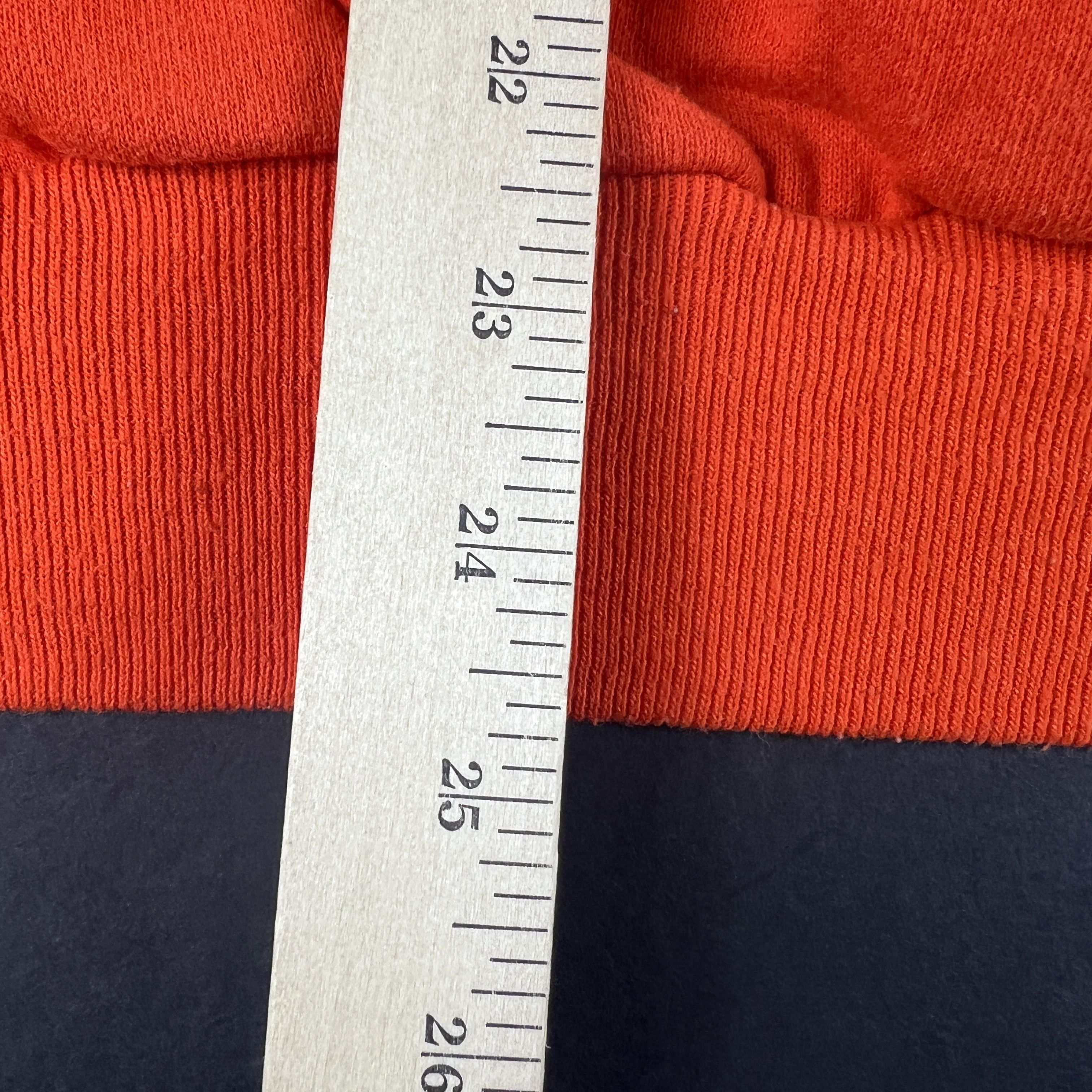 Jerzees × NFL × Vintage VTG 80s Chicago Bears Football Sweatshirt Orange Crewneck Size US M / EU 48-50 / 2 - 12 Thumbnail