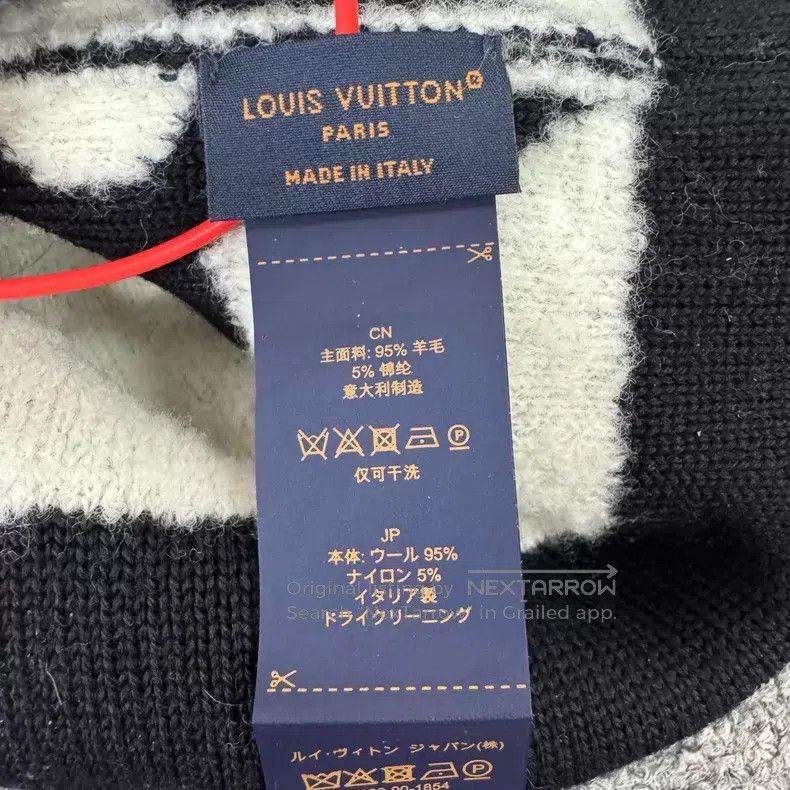 Louis Vuitton Louis Vuitton Letter logo wool cold hat Size ONE SIZE - 5 Thumbnail