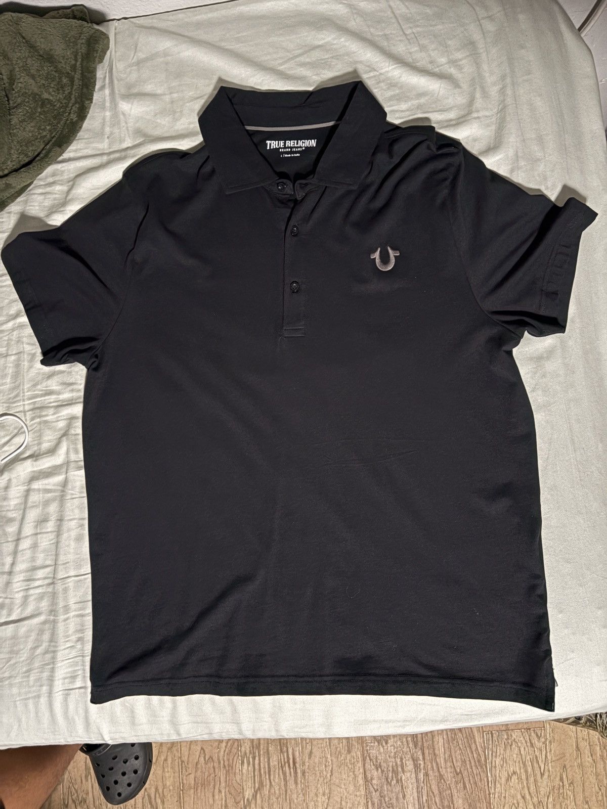 Supreme × True Religion Supreme X True Religion Polo Black | Grailed