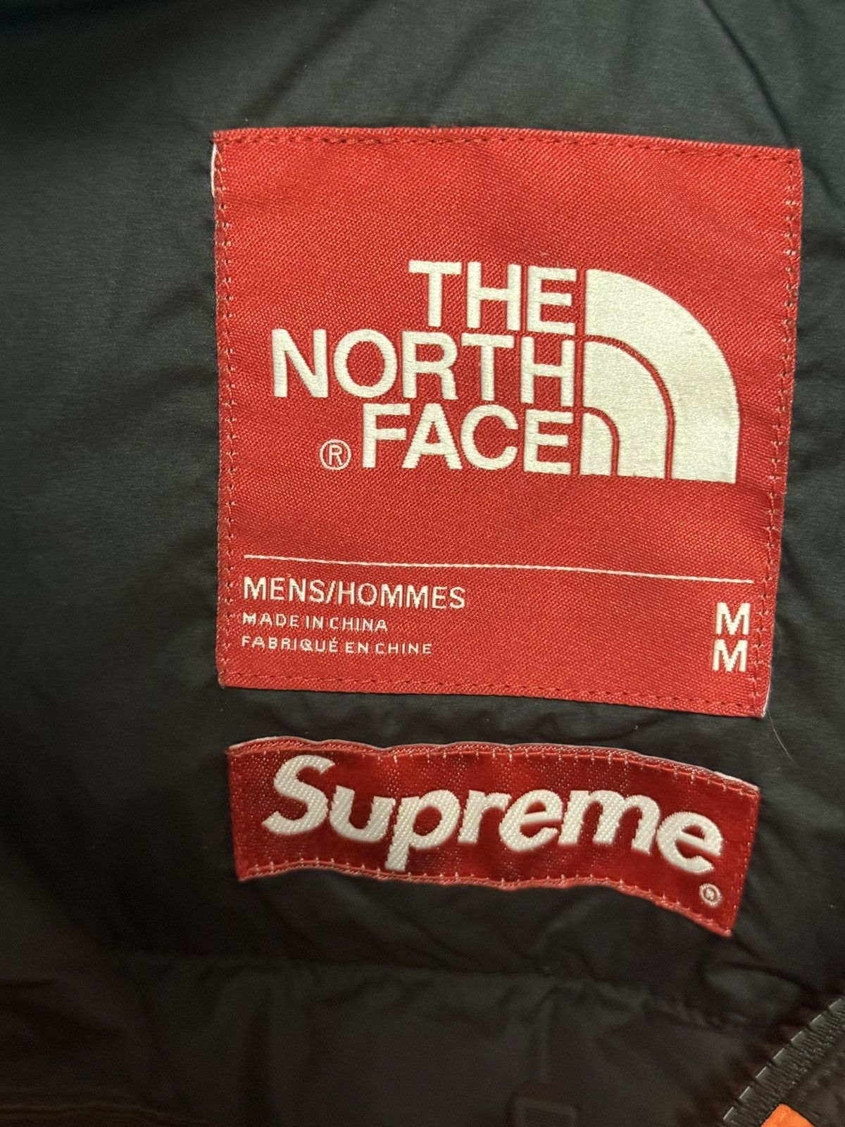 Supreme × The North Face Supreme tnf the north face leaves orange nuptse Jacket Size US M / EU 48-50 / 2 - 5 Thumbnail