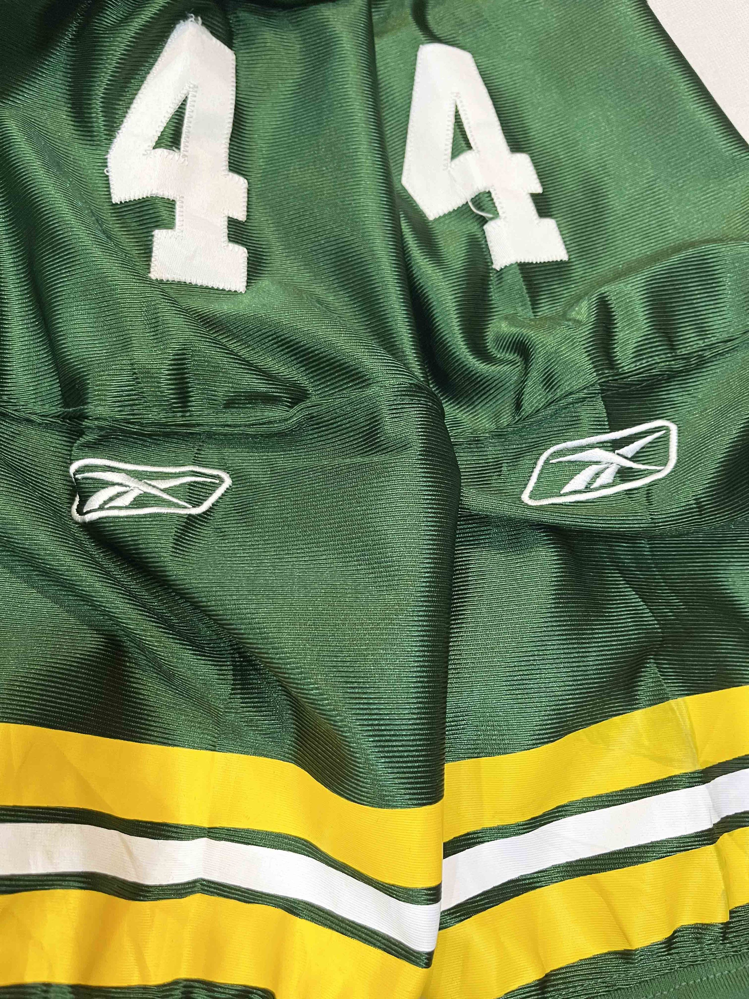 Reebok Reebok On Field NFL Green Bay Packers BRETT FAVRE #4 Jersey Size US XL / EU 56 / 4 - 6 Thumbnail