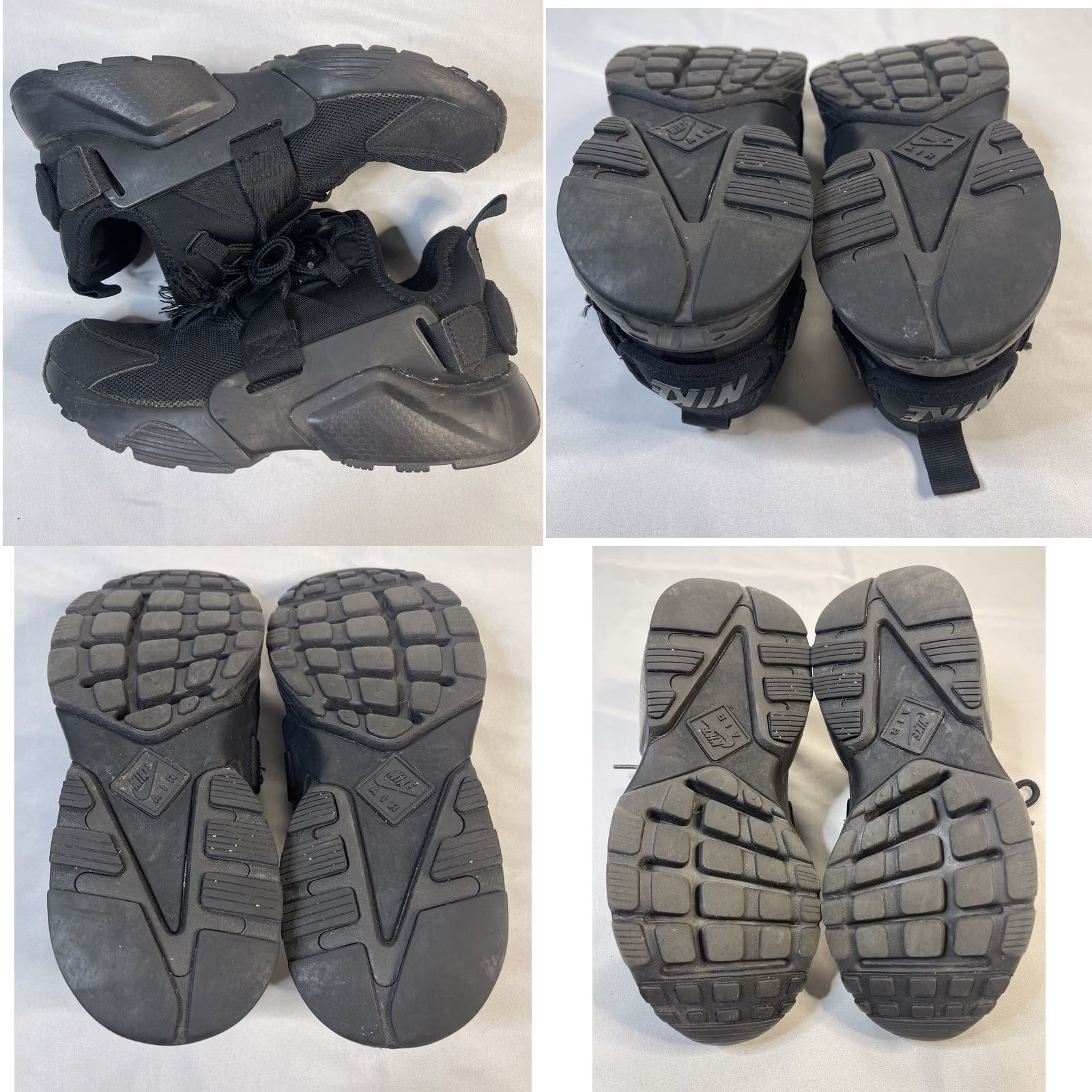 Nike Nike Air Women’s Huarache City Low Top Triple Black AH6804-003 Shoes 6.5 US Women’s Sneaker Athletic Casual Workwear Size M / US 6-8 / IT 42-44 - 8 Thumbnail