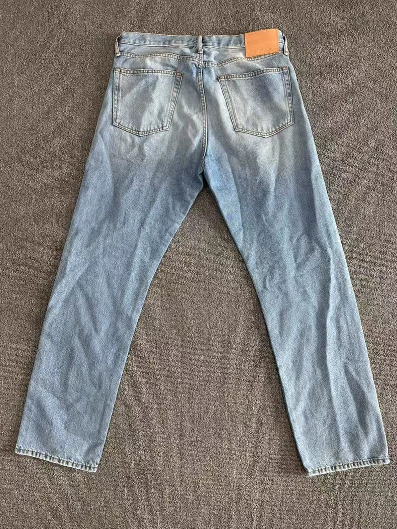 Acne Studios Acne Studios blue straight-leg jeans Size US 33 - 2 Thumbnail