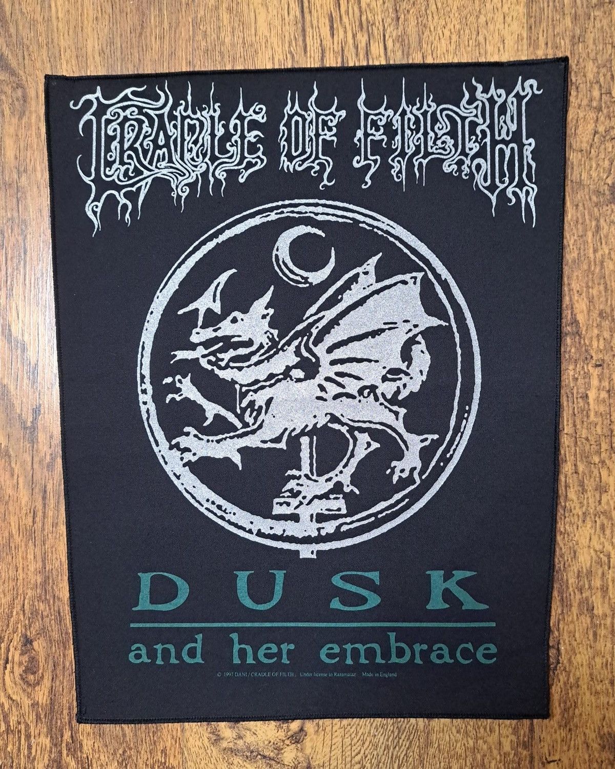 Band Tees CRADLE OF FILTH x Vintage Back Patch 1997 Size ONE SIZE - 1 Thumbnail